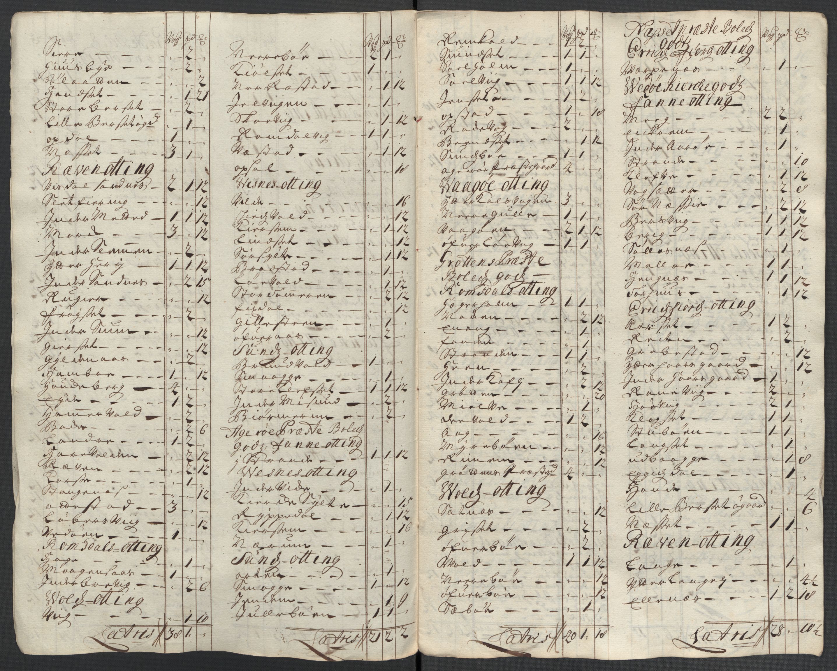 Rentekammeret inntil 1814, Reviderte regnskaper, Fogderegnskap, AV/RA-EA-4092/R55/L3660: Fogderegnskap Romsdal, 1711, s. 416