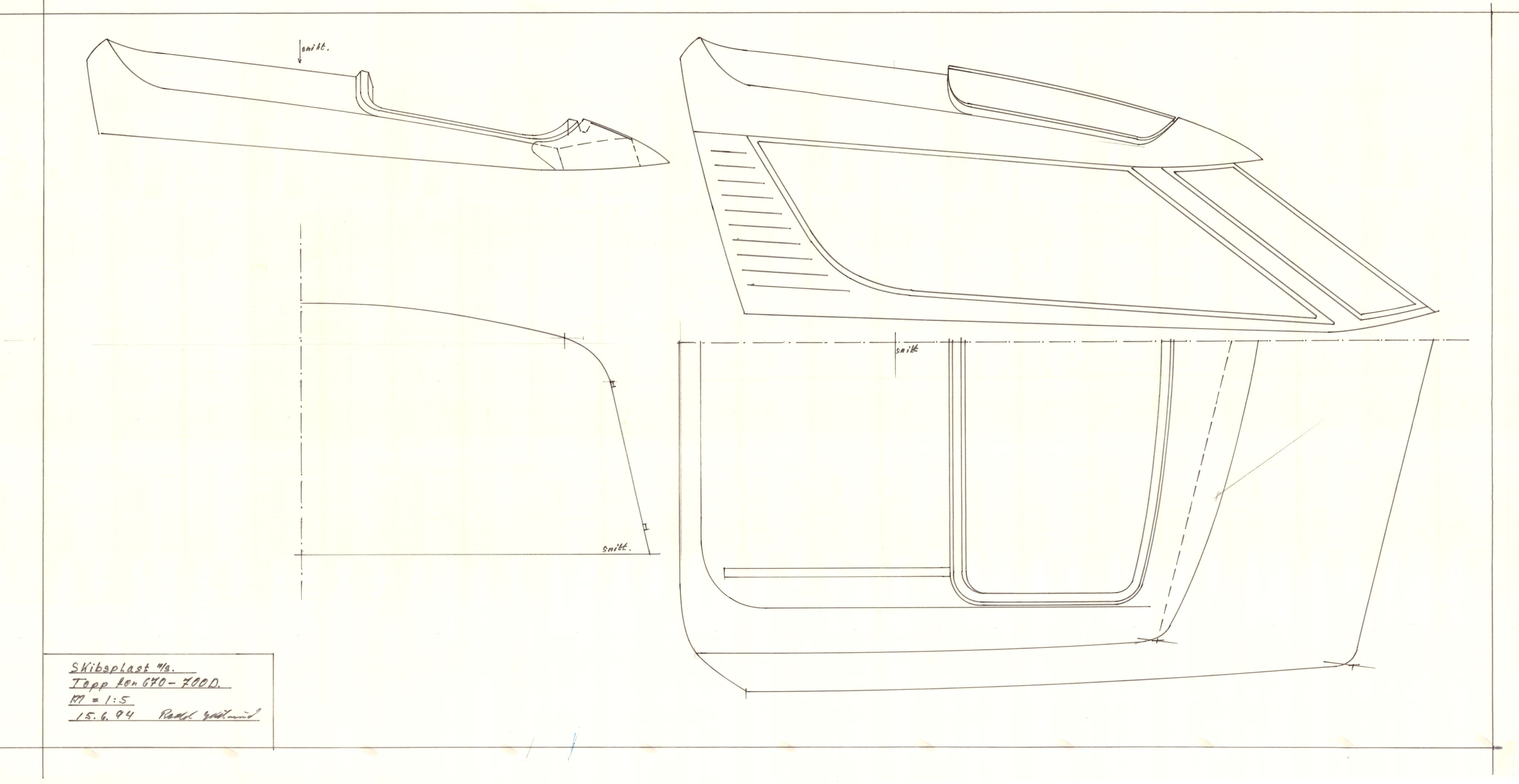 Skibsplast, AAKS/PA-2968/01/T/T02/L0039: 670 -87, 700 D, 700 HT, 1985-1994