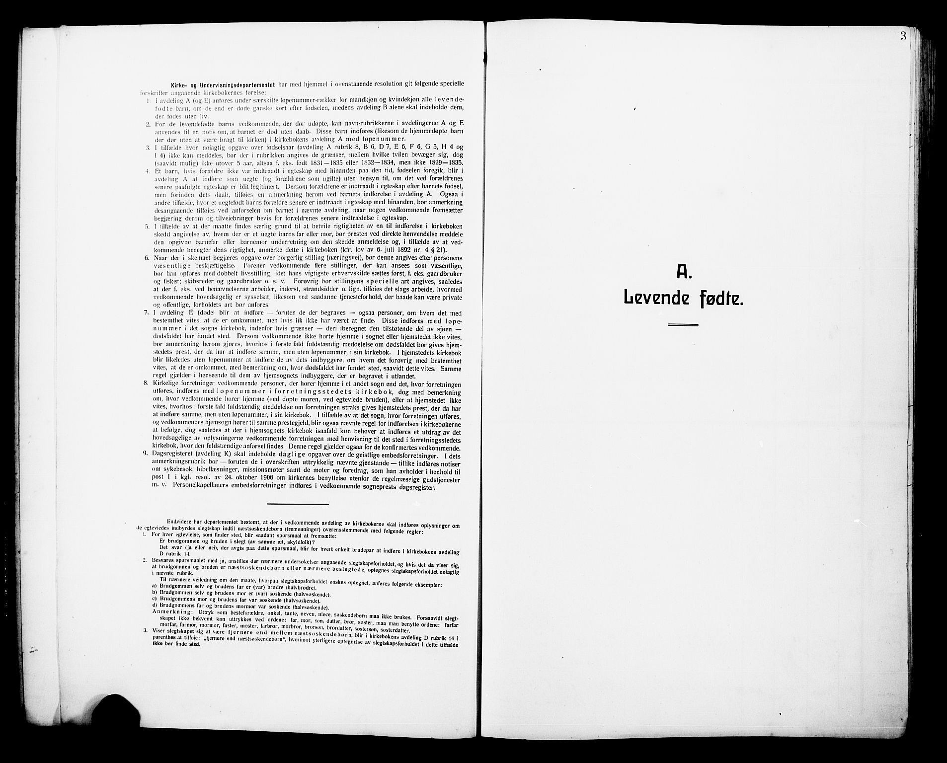 Laksevåg Sokneprestembete, SAB/A-76501/H/Ha/Hab/Haba/L0006: Klokkerbok nr. A 6, 1917-1925, s. 3