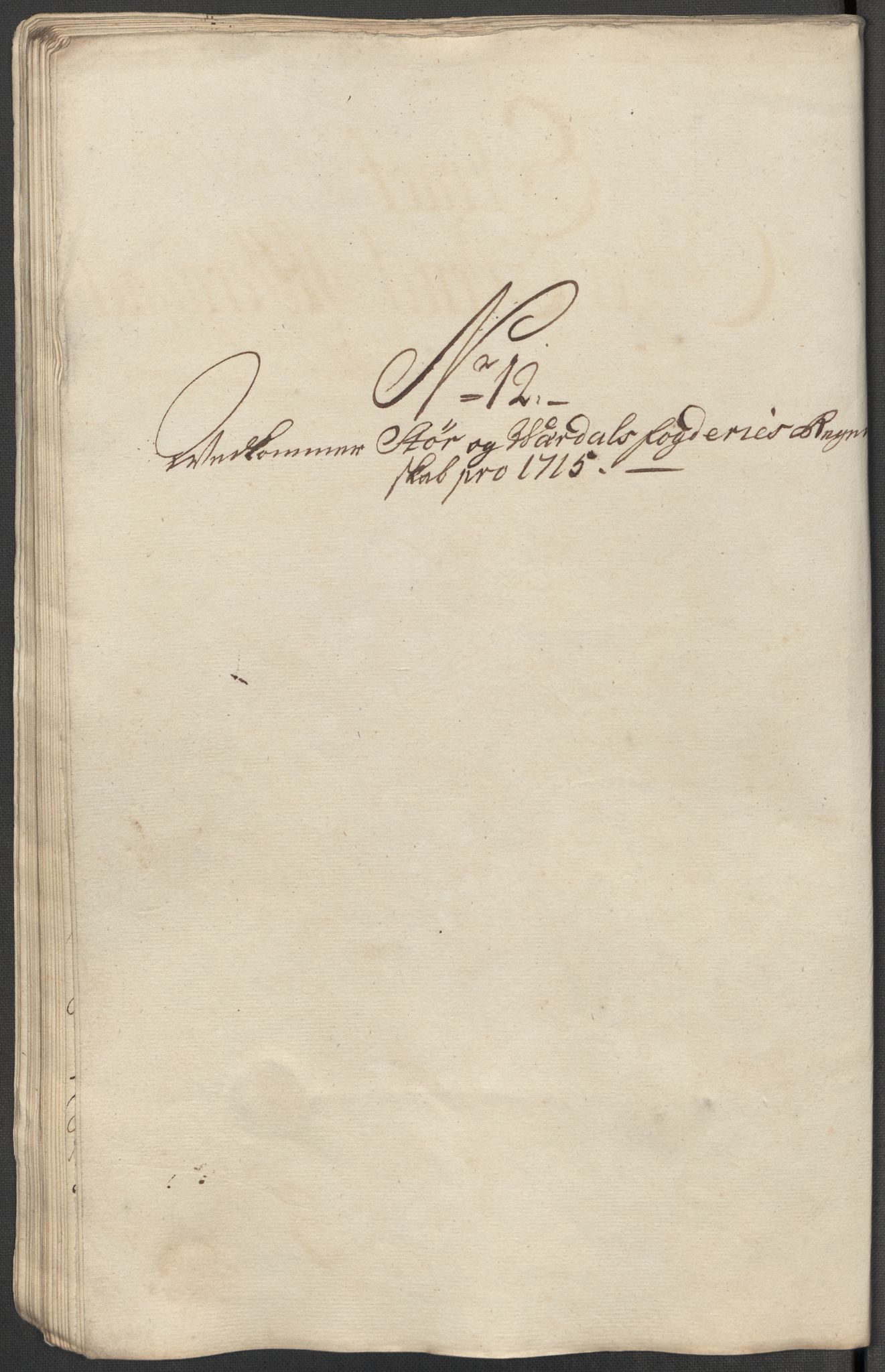 Rentekammeret inntil 1814, Reviderte regnskaper, Fogderegnskap, RA/EA-4092/R62/L4205: Fogderegnskap Stjørdal og Verdal, 1715, s. 171