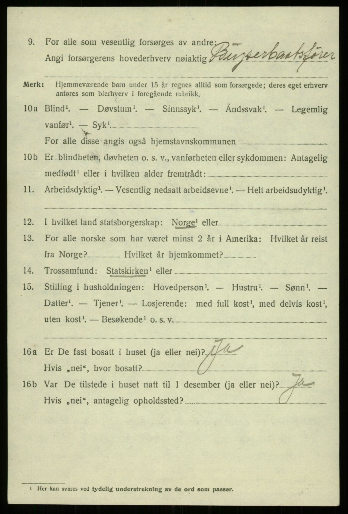 SAB, Folketelling 1920 for 1301 Bergen kjøpstad, 1920, s. 206521