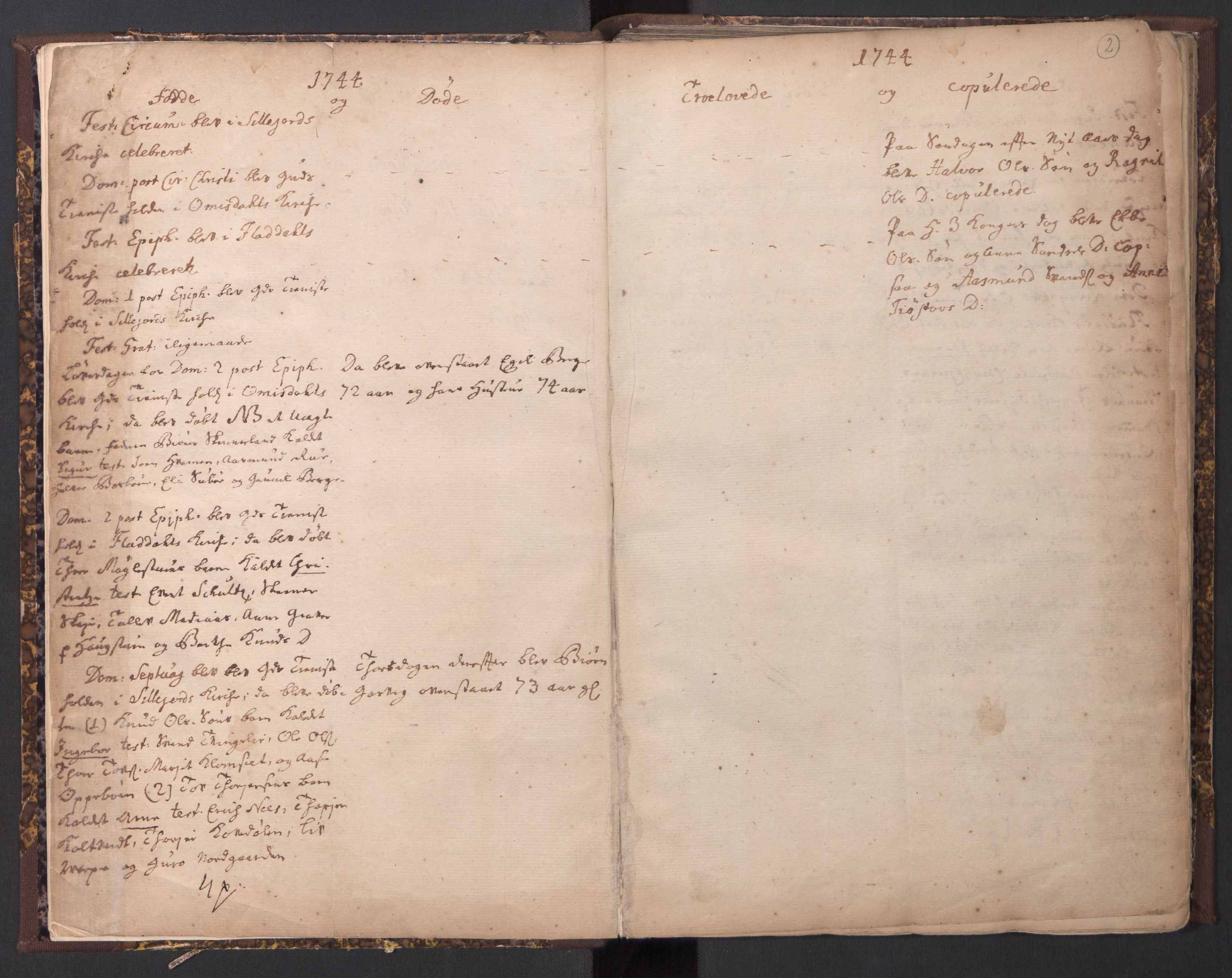 Seljord kirkebøker, SAKO/A-20/F/Fa/L0006: Ministerialbok nr. I 6, 1744-1755