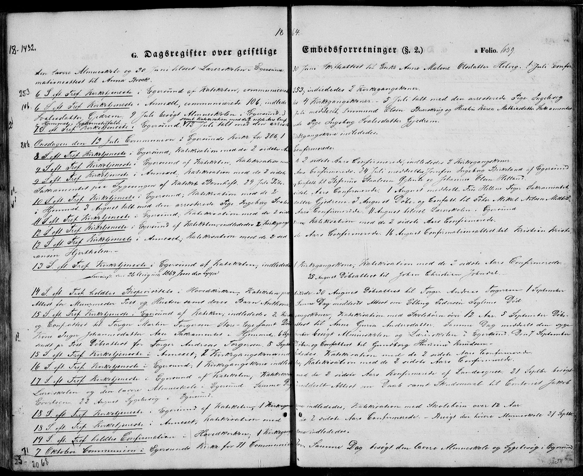 Eigersund sokneprestkontor, SAST/A-101807/S08/L0013: Ministerialbok nr. A 12.2, 1850-1865, s. 659