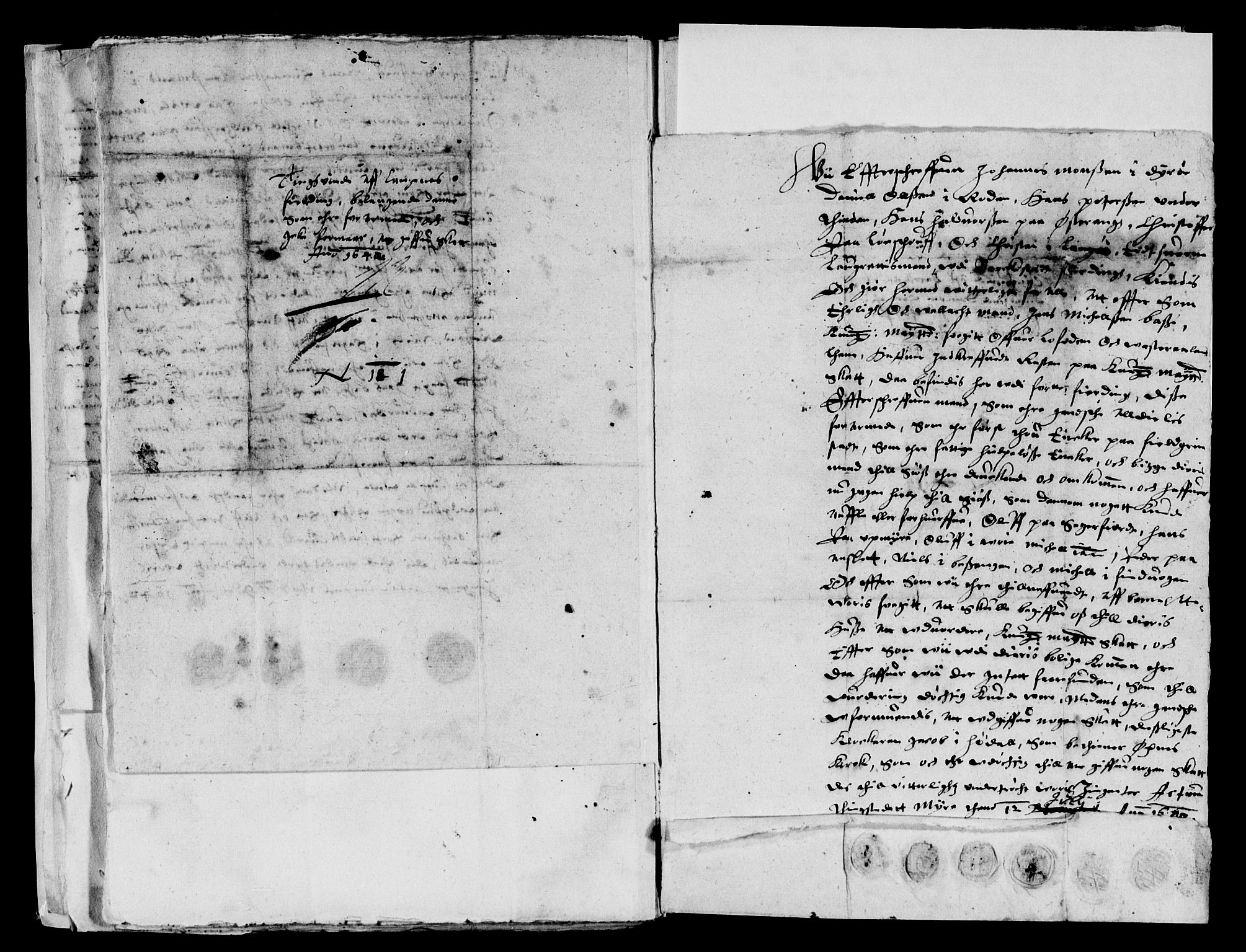 Rentekammeret inntil 1814, Reviderte regnskaper, Lensregnskaper, AV/RA-EA-5023/R/Rb/Rbz/L0030: Nordlandenes len, 1638-1644