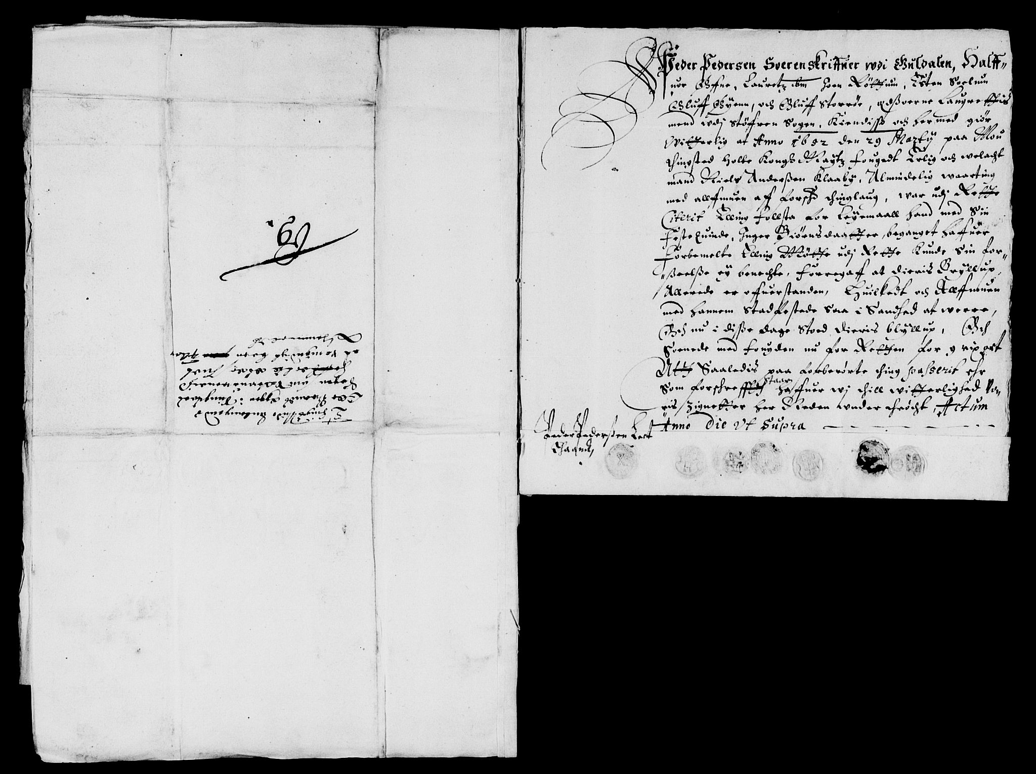 Rentekammeret inntil 1814, Reviderte regnskaper, Lensregnskaper, AV/RA-EA-5023/R/Rb/Rbw/L0103: Trondheim len, 1651-1652