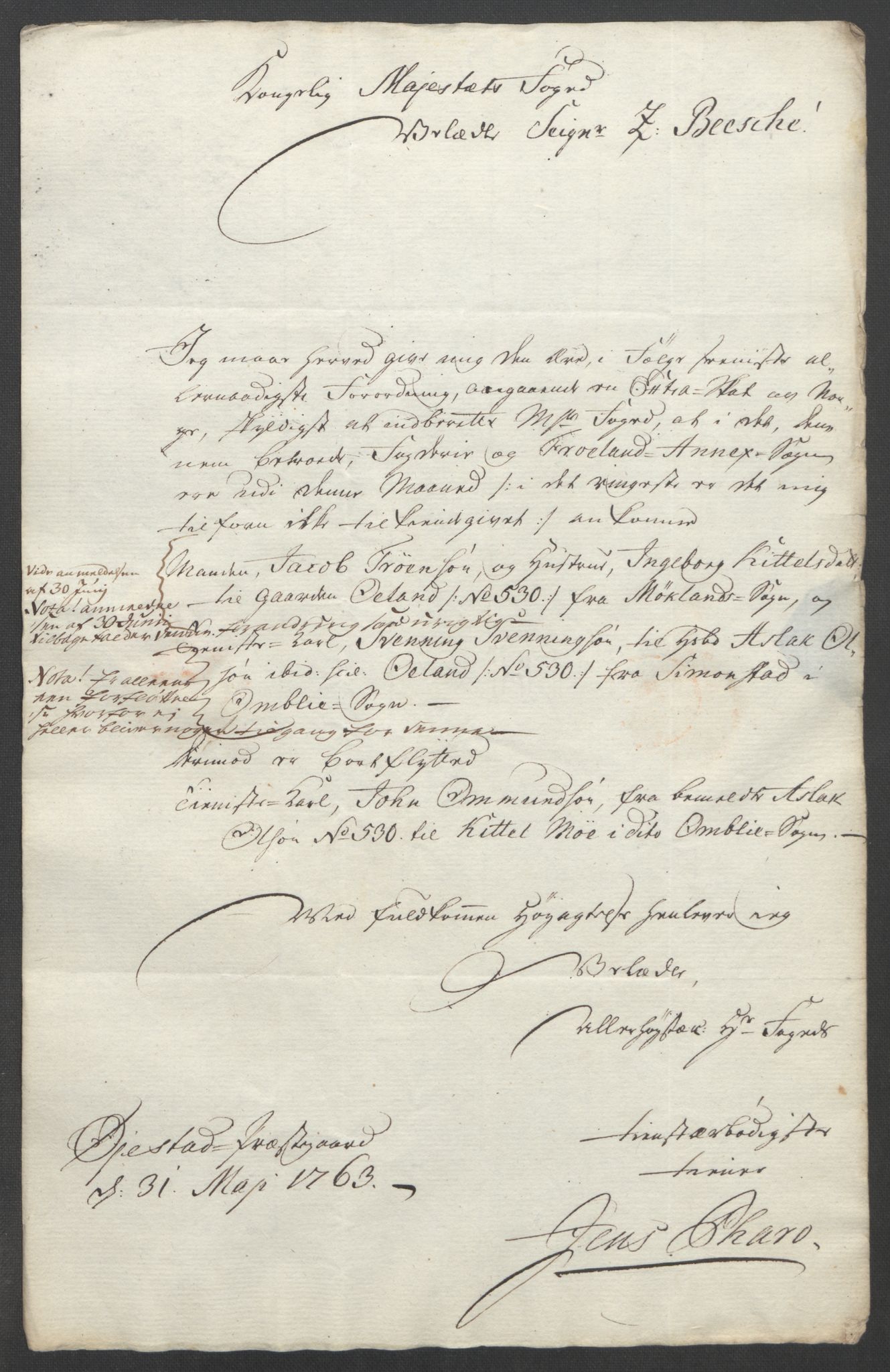 Rentekammeret inntil 1814, Reviderte regnskaper, Fogderegnskap, RA/EA-4092/R40/L2517: Ekstraskatten Råbyggelag, 1762-1763, s. 493