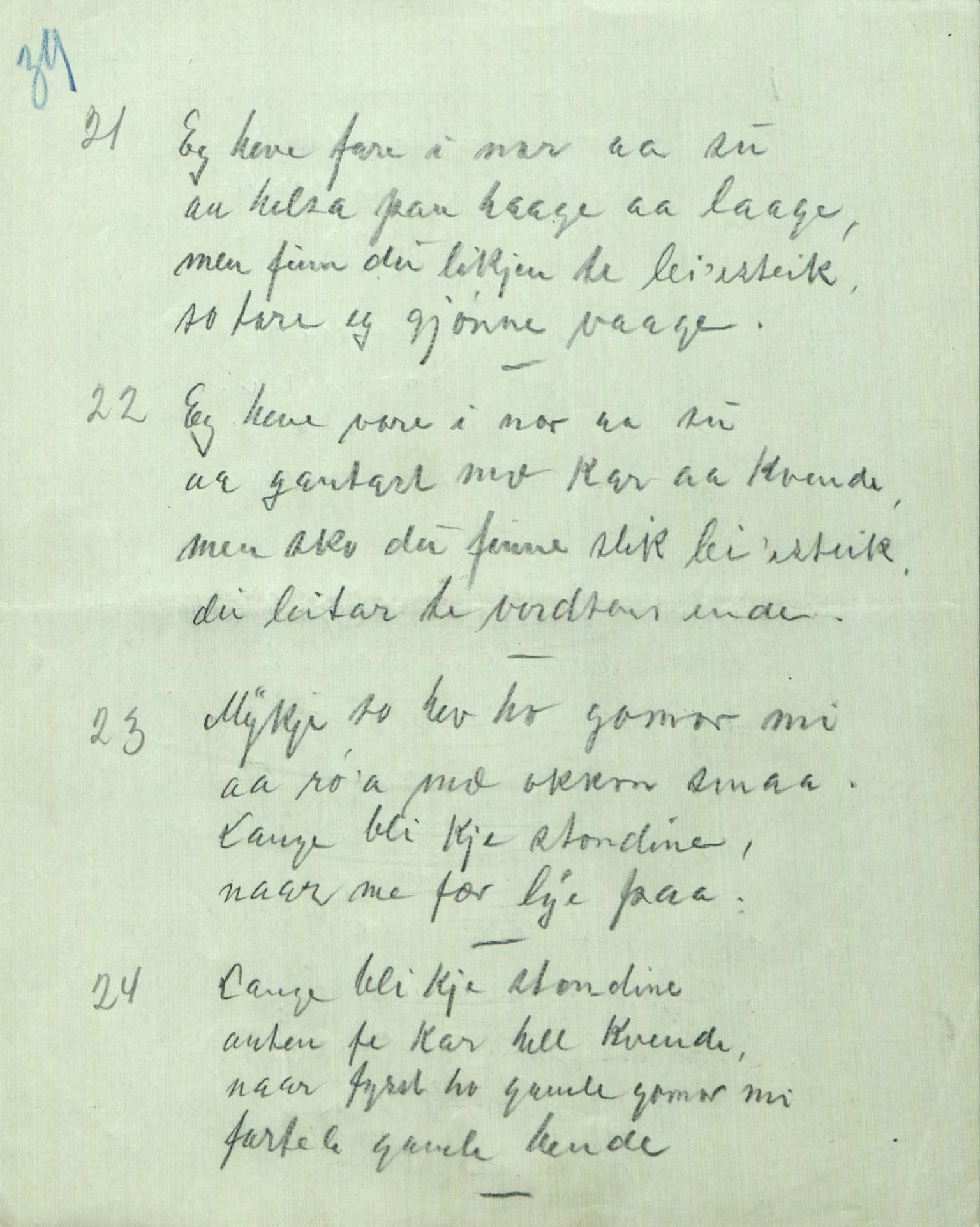 Rikard Berge, TEMU/TGM-A-1003/F/L0005/0002: 160-200 / 161 Oppskrifter av Rikard Berge, Aanund Olsnes m.fl. , 1905-1929, s. 39
