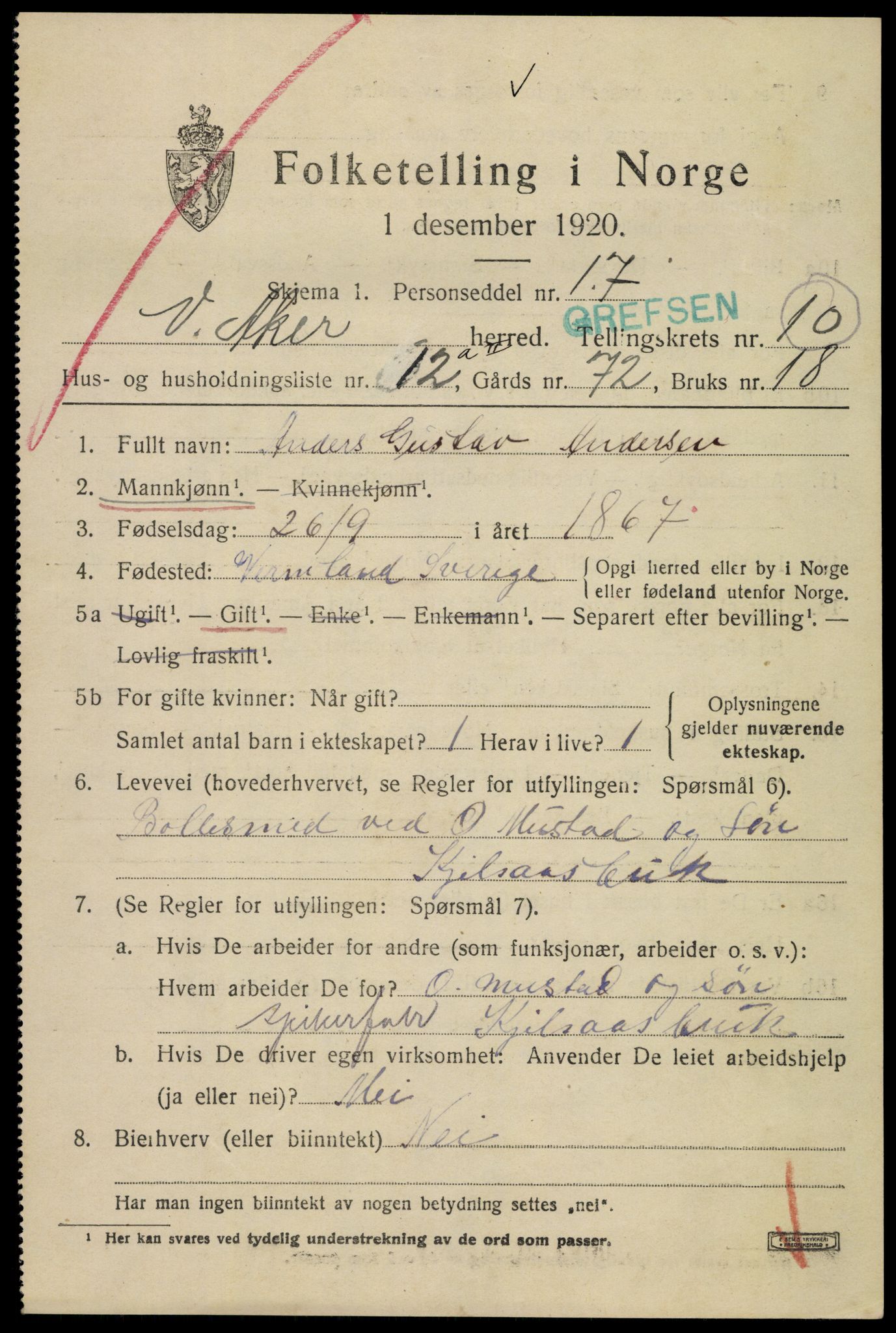 SAO, Folketelling 1920 for 0218 Aker herred, 1920, s. 70292