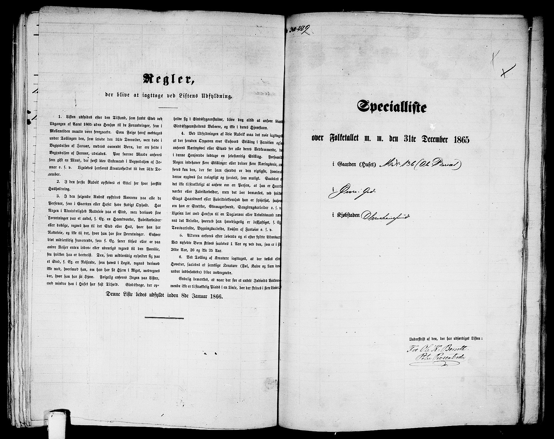 RA, Folketelling 1865 for 1503B Kristiansund prestegjeld, Kristiansund kjøpstad, 1865, s. 994