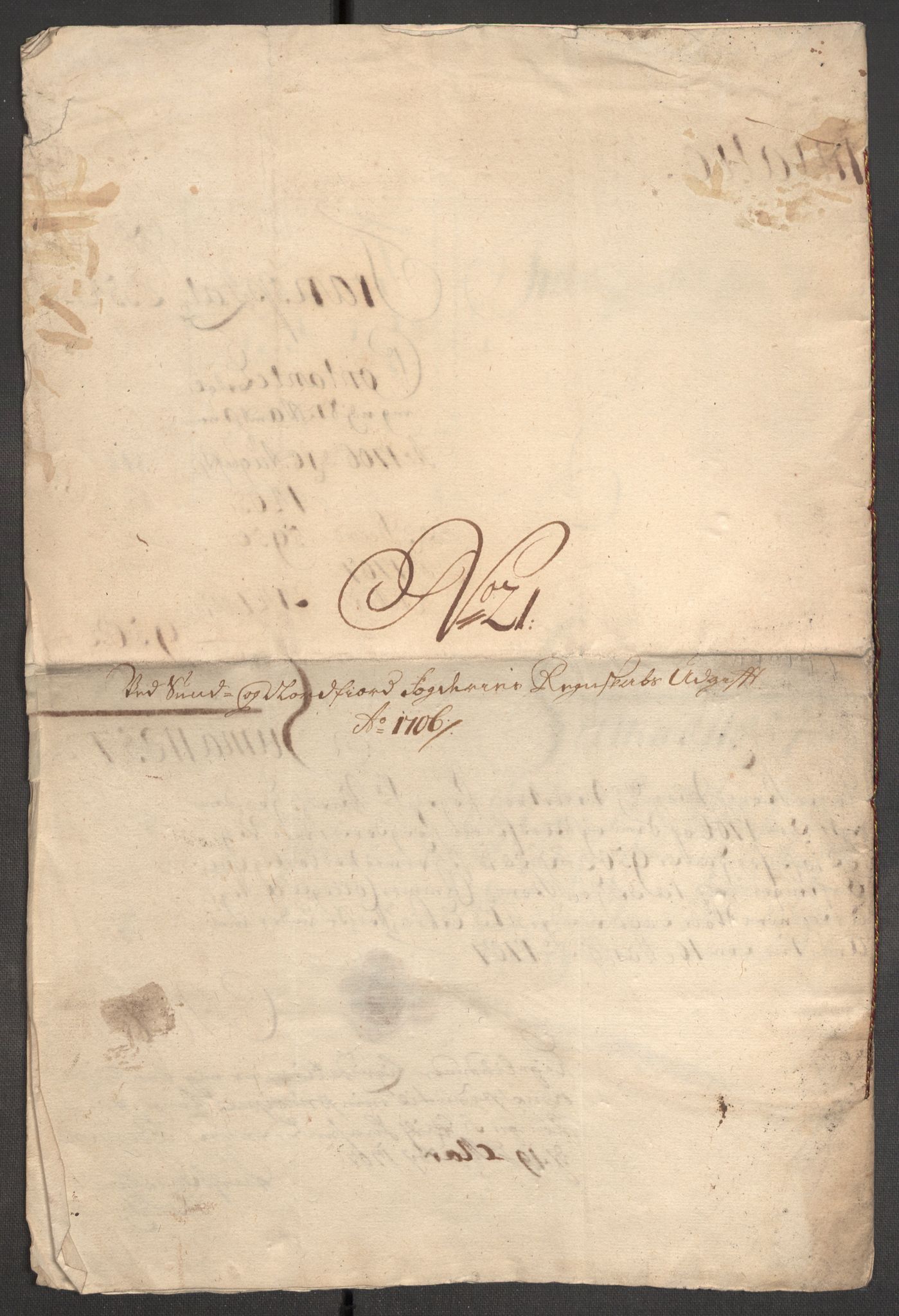 Rentekammeret inntil 1814, Reviderte regnskaper, Fogderegnskap, RA/EA-4092/R53/L3430: Fogderegnskap Sunn- og Nordfjord, 1706-1707, s. 192