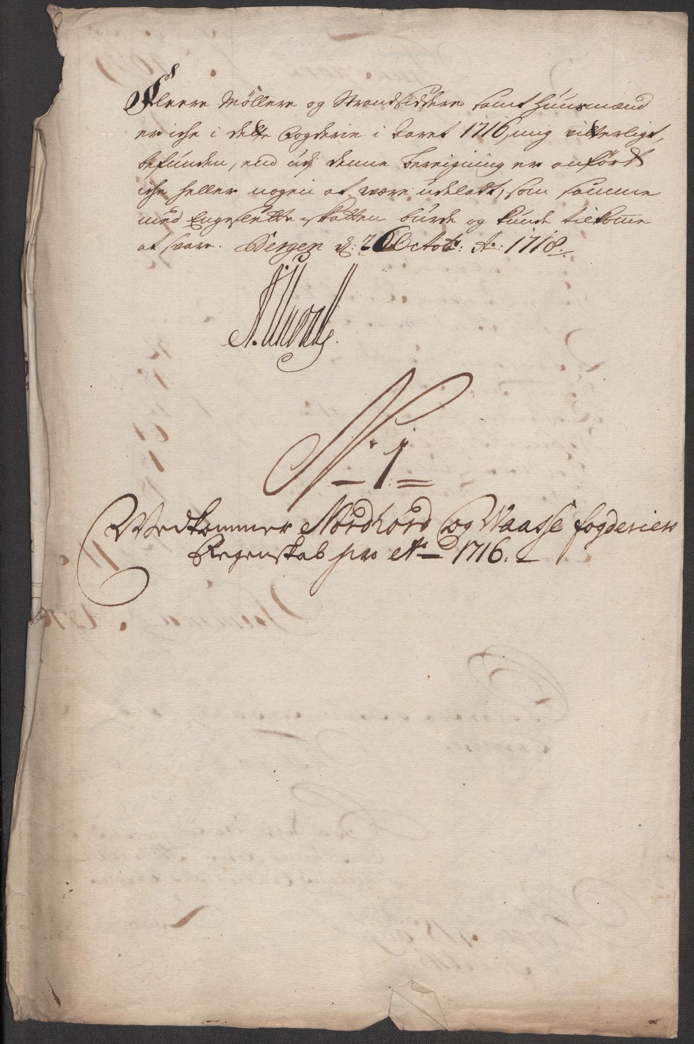 Rentekammeret inntil 1814, Reviderte regnskaper, Fogderegnskap, AV/RA-EA-4092/R51/L3199: Fogderegnskap Nordhordland og Voss, 1716, s. 28