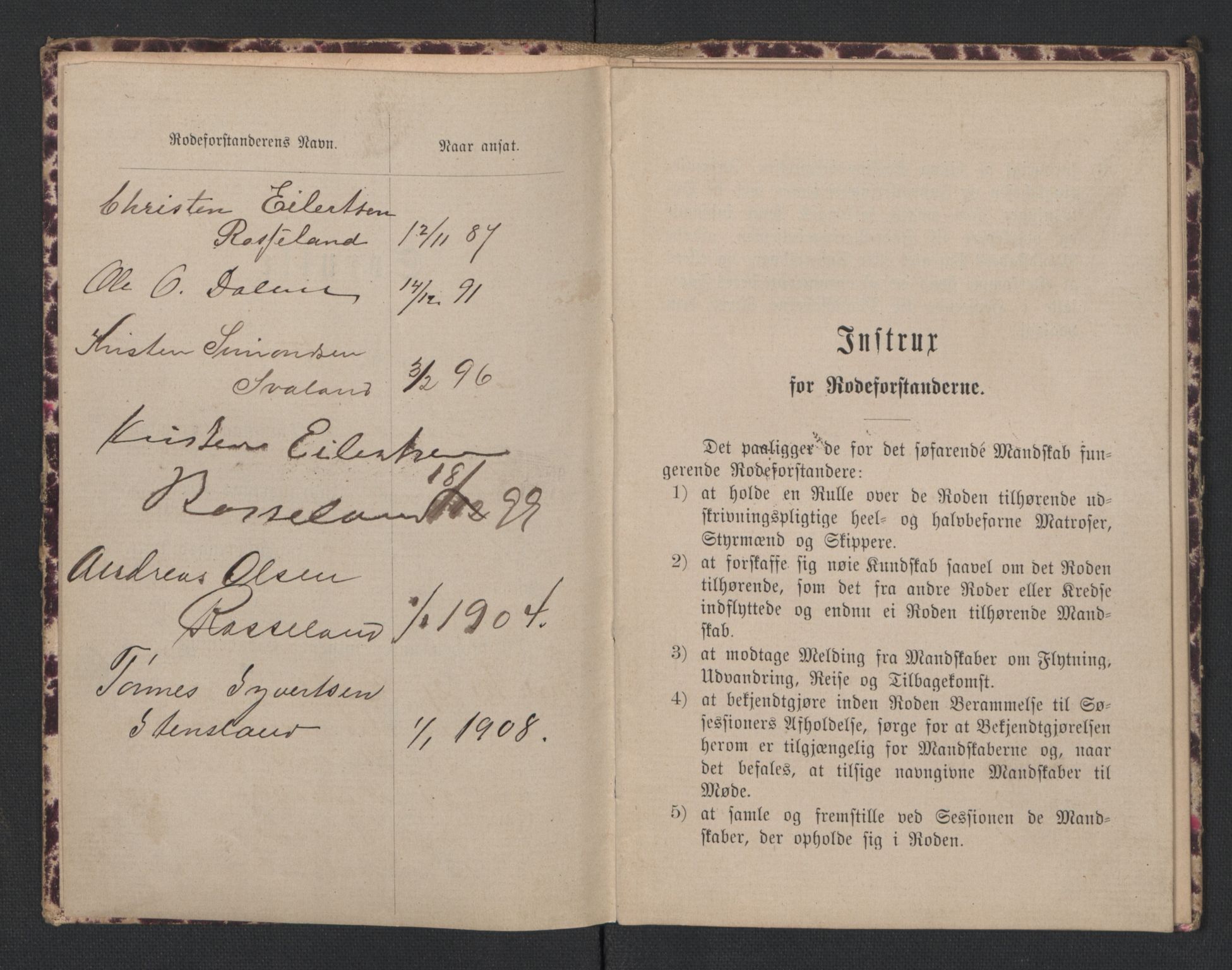 Lillesand mønstringskrets, SAK/2031-0014/F/Fd/L0002: Sjøruller rode 1-59, pluss Bygland, Hornnes, Valle og Vegusdal, 
Li-7, 1875-1910, s. 28