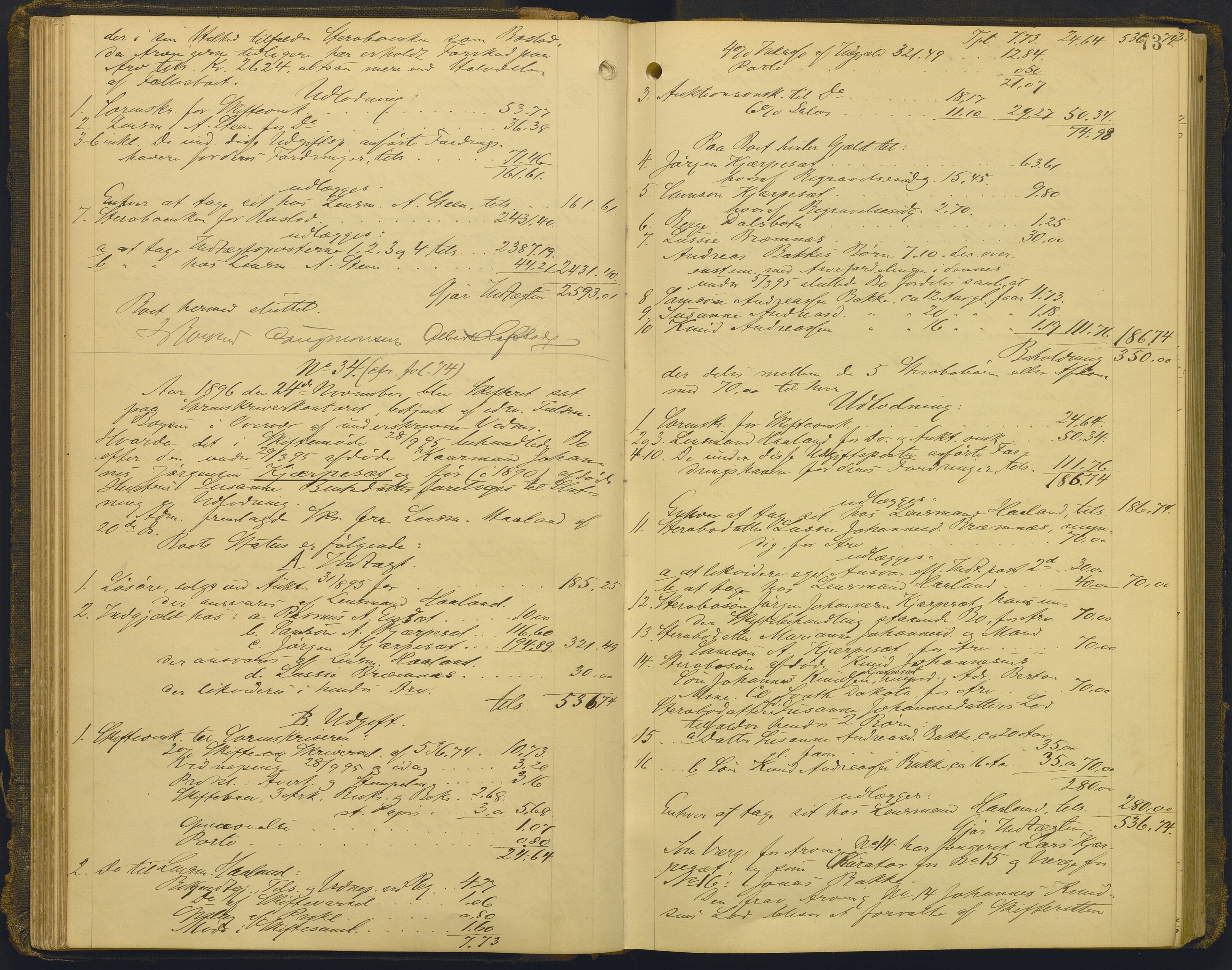 Sunnfjord tingrett, AV/SAB-A-3201/1/H/Hd/L0008: Skifteutlodningsprotokoll, 1894-1902, s. 72b-73a