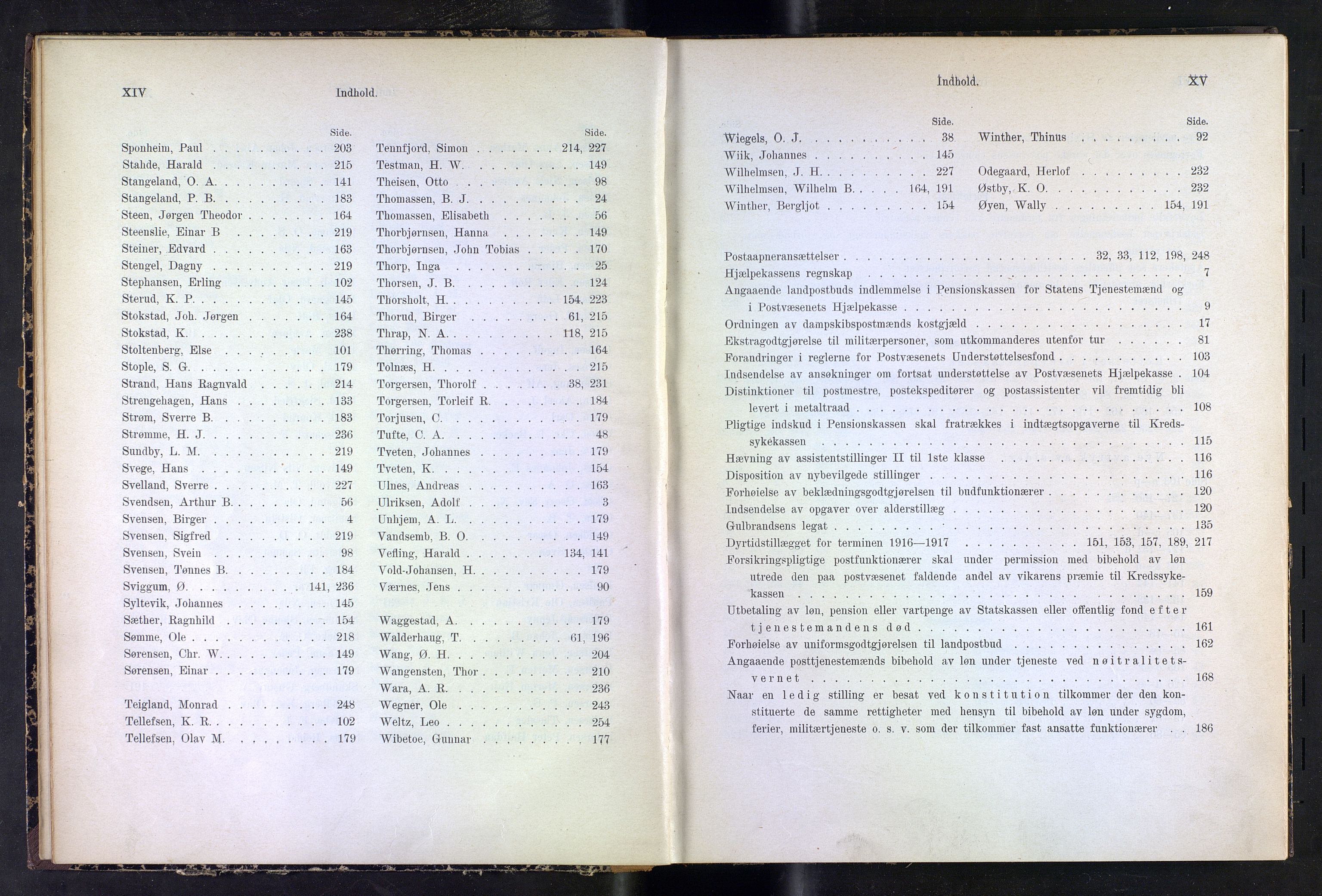 Norges Postmuseums bibliotek, NOPO/-/-/-: Sirkulærer fra Poststyrelsen, 1916