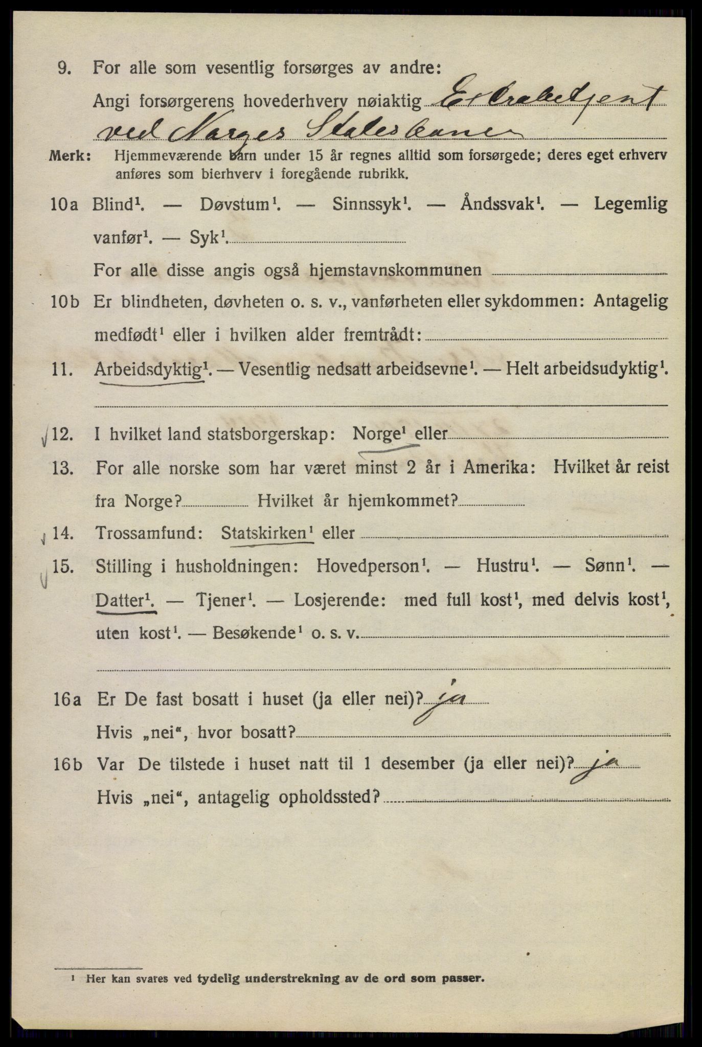 SAO, Folketelling 1920 for 0301 Kristiania kjøpstad, 1920, s. 603306