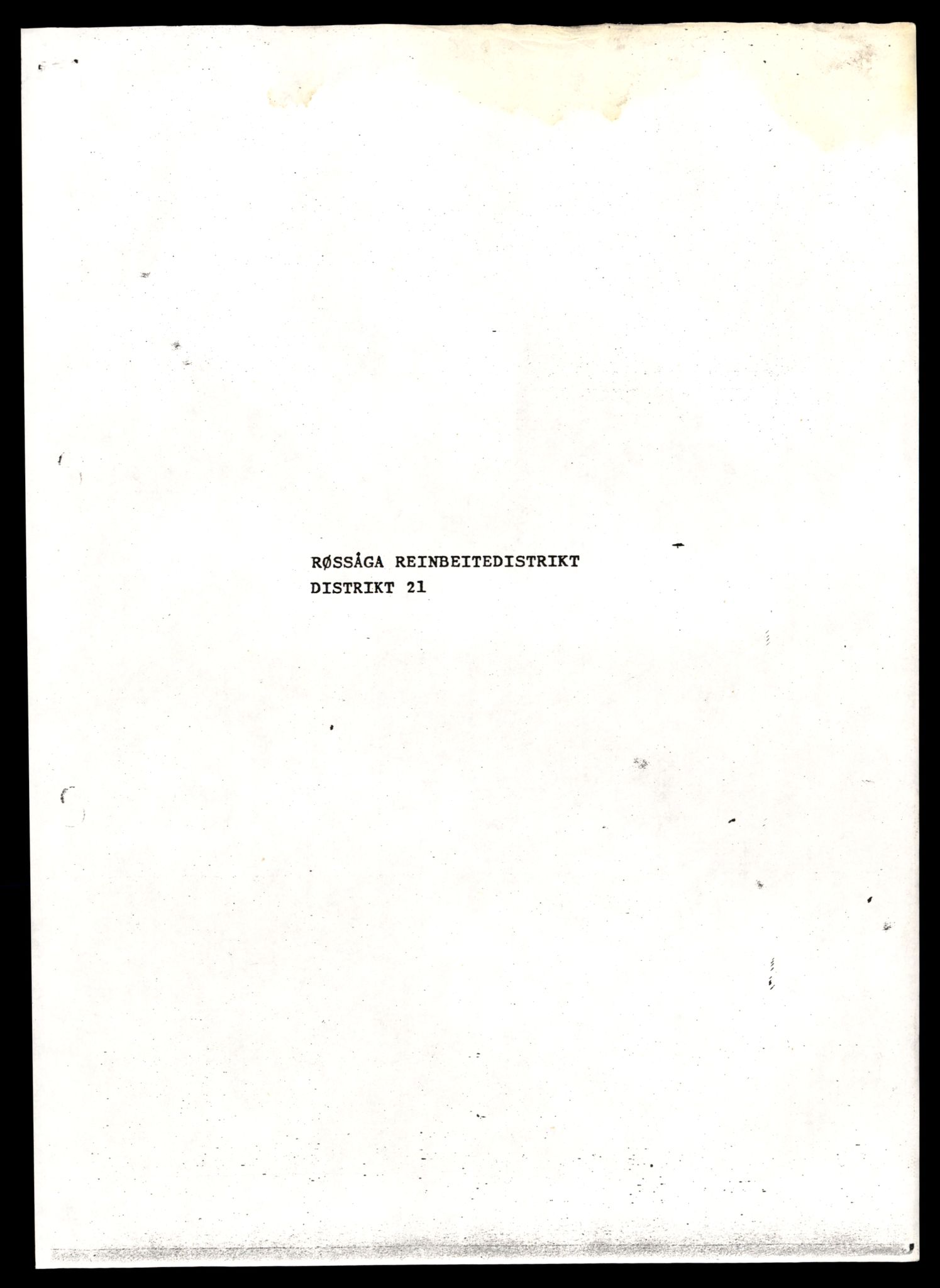 Reindriftsforvaltningen Nordland, SAT/A-5309/D/Dc/L0503/0001: Korrespondanse ordnet etter arkivnøkkel / Reinmerker - Fortegnelser, kladder, Nordland, 1960-2000, s. 83