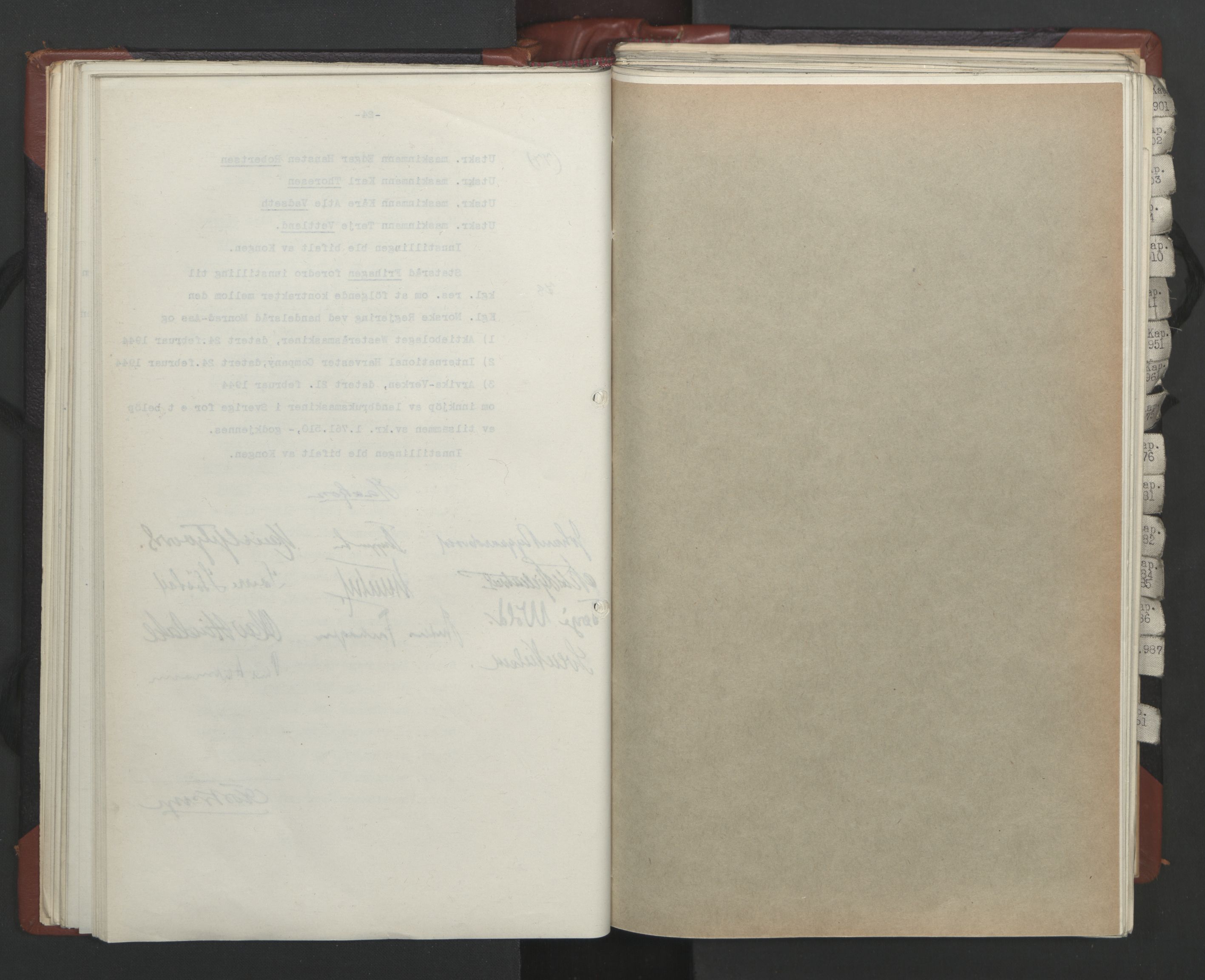 Statsrådssekretariatet, AV/RA-S-1001/A/Ac/L0124: Kgl. res. 14/1-30/6, 1944, s. 70