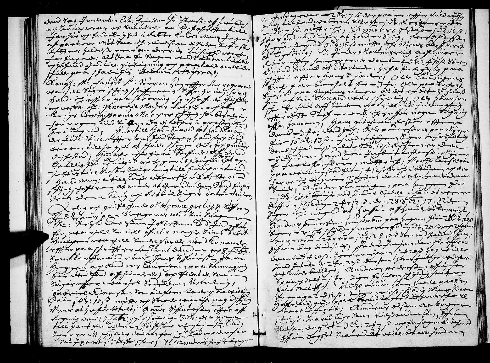 Lier, Røyken og Hurum sorenskriveri, AV/SAKO-A-89/F/Fa/L0037: Tingbok, 1697-1699, s. 57