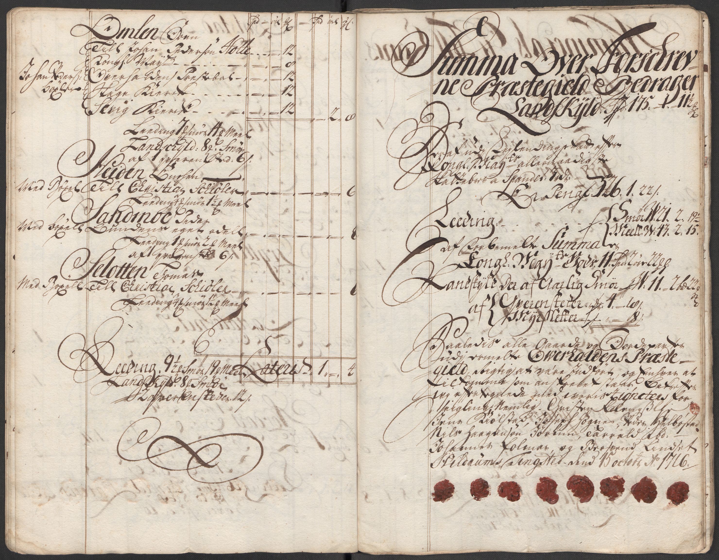 Rentekammeret inntil 1814, Reviderte regnskaper, Fogderegnskap, AV/RA-EA-4092/R64/L4437: Fogderegnskap Namdal, 1716, s. 39