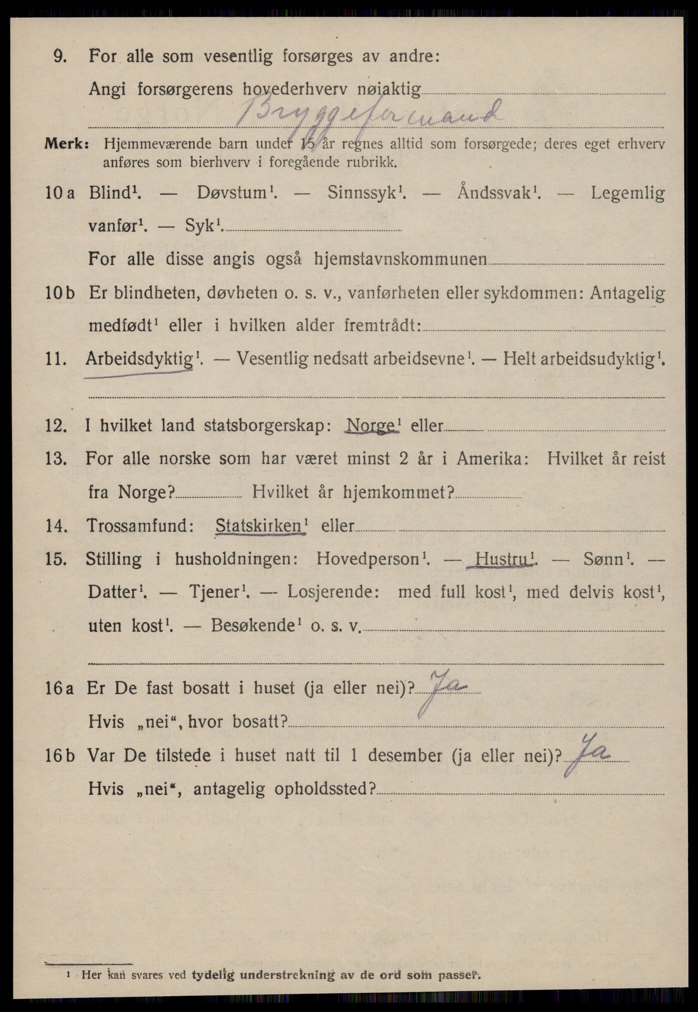 SAT, Folketelling 1920 for 1503 Kristiansund kjøpstad, 1920, s. 14926