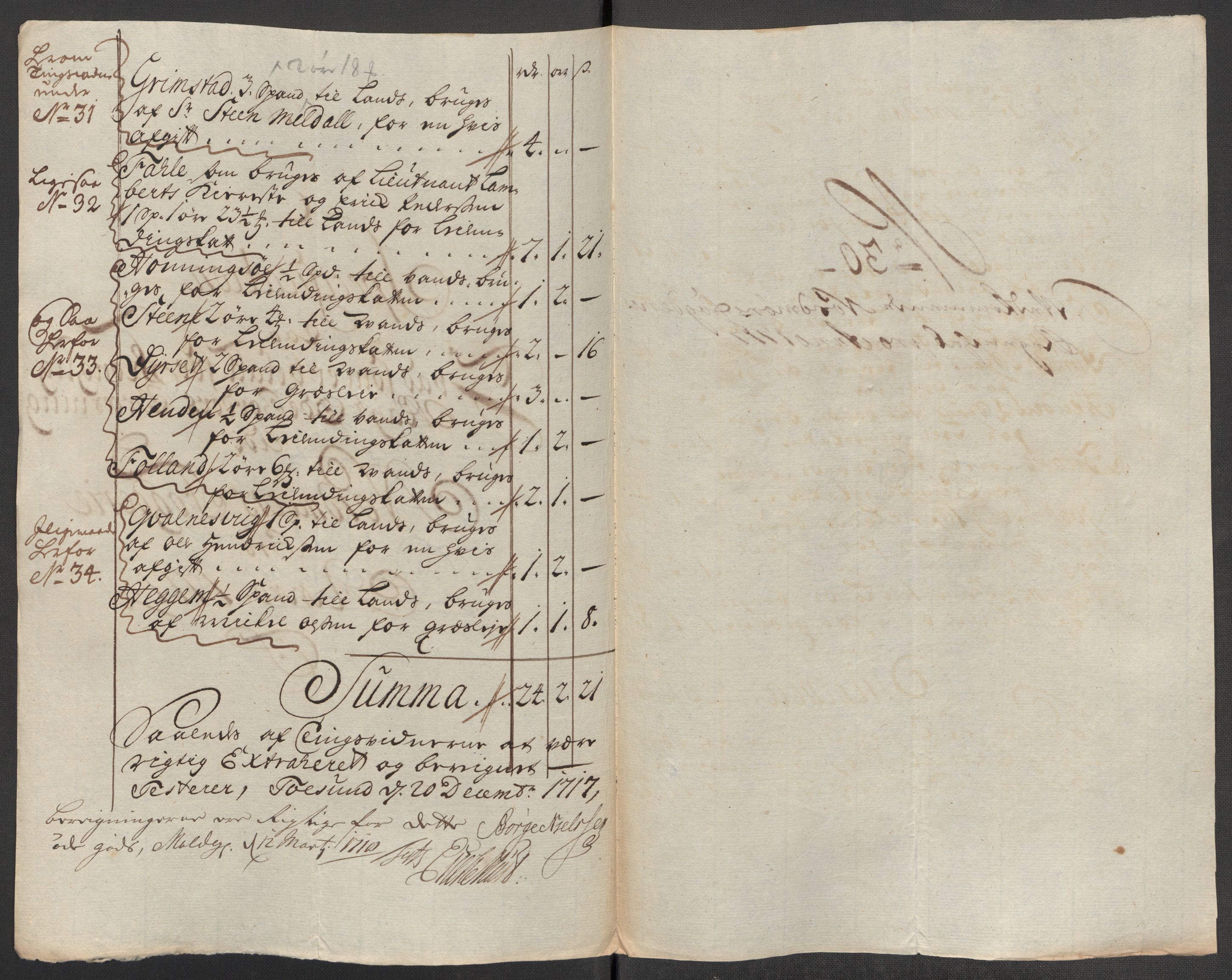 Rentekammeret inntil 1814, Reviderte regnskaper, Fogderegnskap, AV/RA-EA-4092/R56/L3750: Fogderegnskap Nordmøre, 1717, s. 206