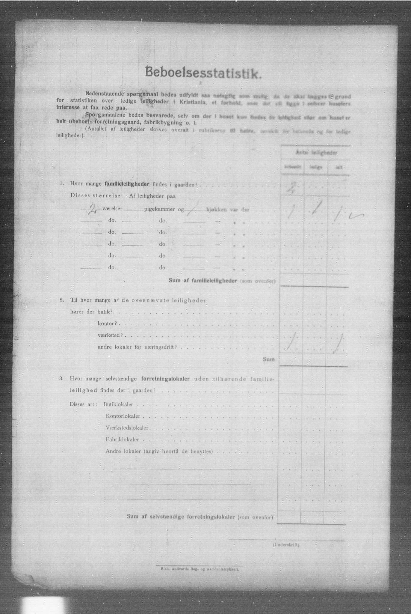 OBA, Kommunal folketelling 31.12.1904 for Kristiania kjøpstad, 1904, s. 23712