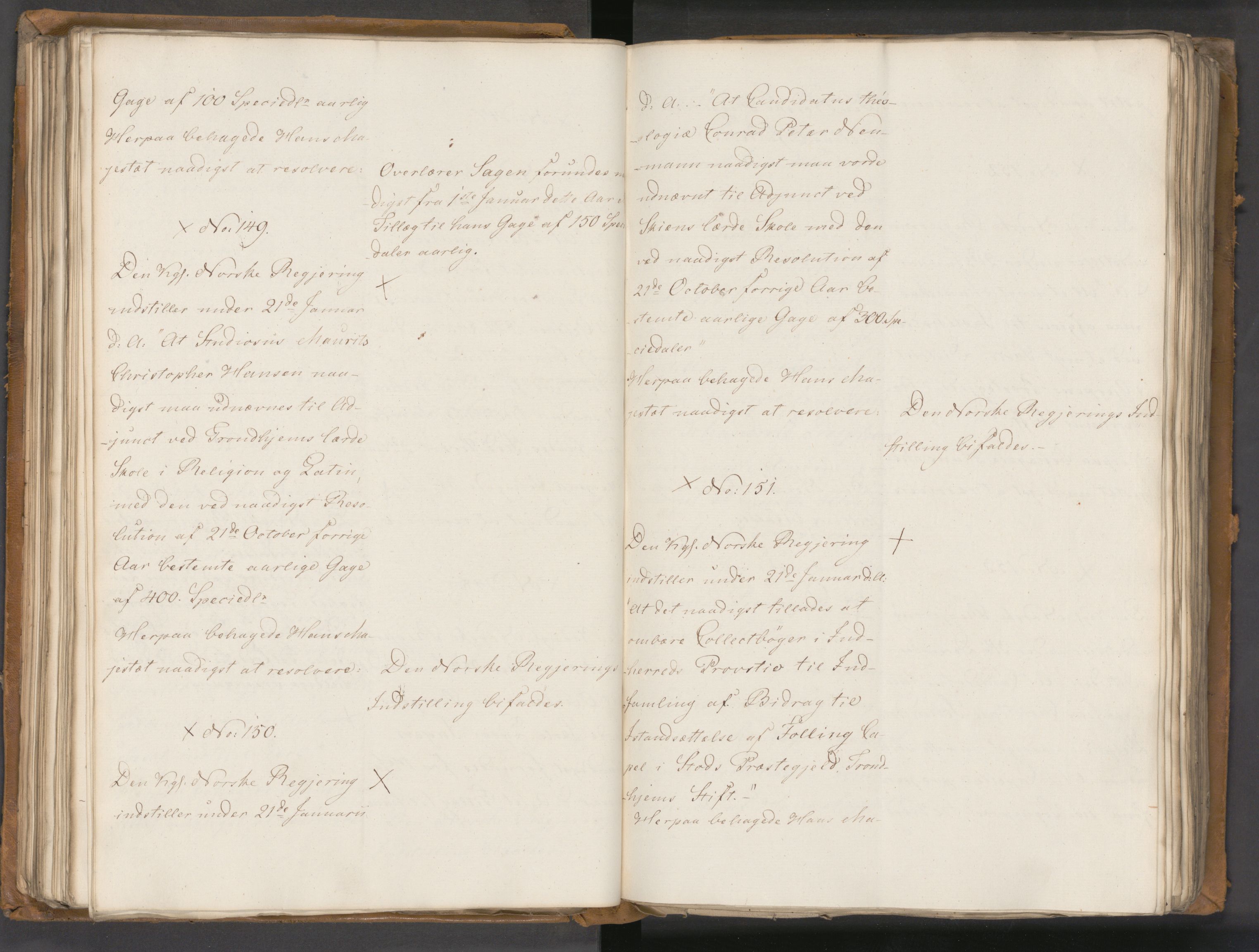 Statsrådssekretariatet, AV/RA-S-1001/A/Ab/L0020: Kgl. res. nr. 1-579, 1. halvår, 1825