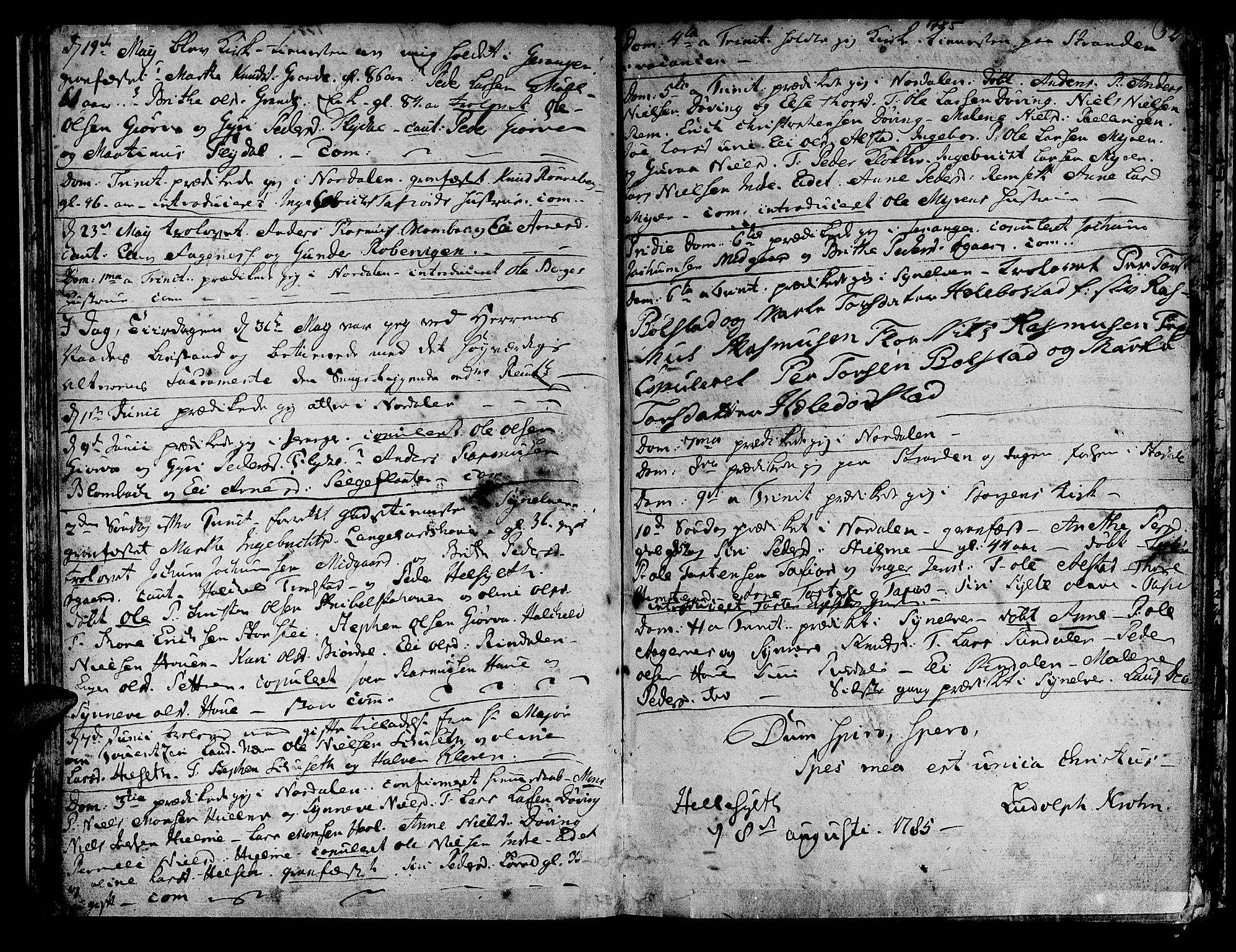 Ministerialprotokoller, klokkerbøker og fødselsregistre - Møre og Romsdal, AV/SAT-A-1454/519/L0245: Ministerialbok nr. 519A04, 1774-1816, s. 47