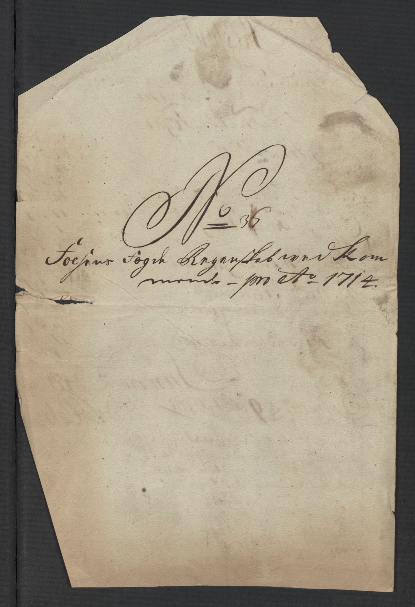 Rentekammeret inntil 1814, Reviderte regnskaper, Fogderegnskap, RA/EA-4092/R57/L3862: Fogderegnskap Fosen, 1714, s. 226