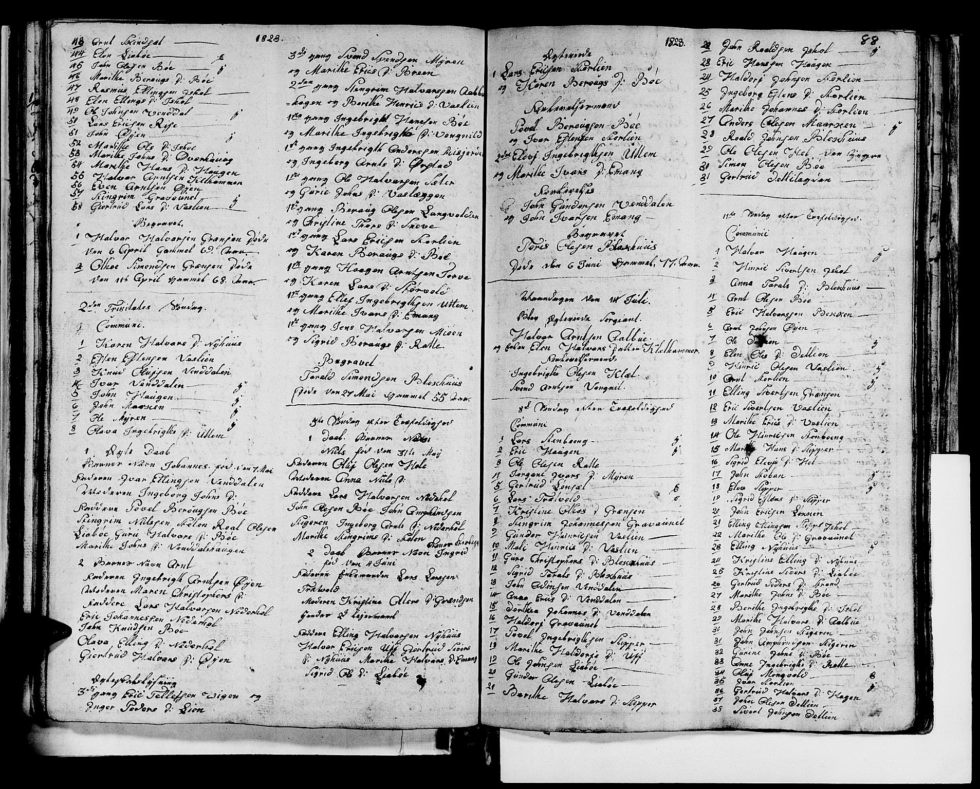 Ministerialprotokoller, klokkerbøker og fødselsregistre - Sør-Trøndelag, SAT/A-1456/679/L0921: Klokkerbok nr. 679C01, 1792-1840, s. 88