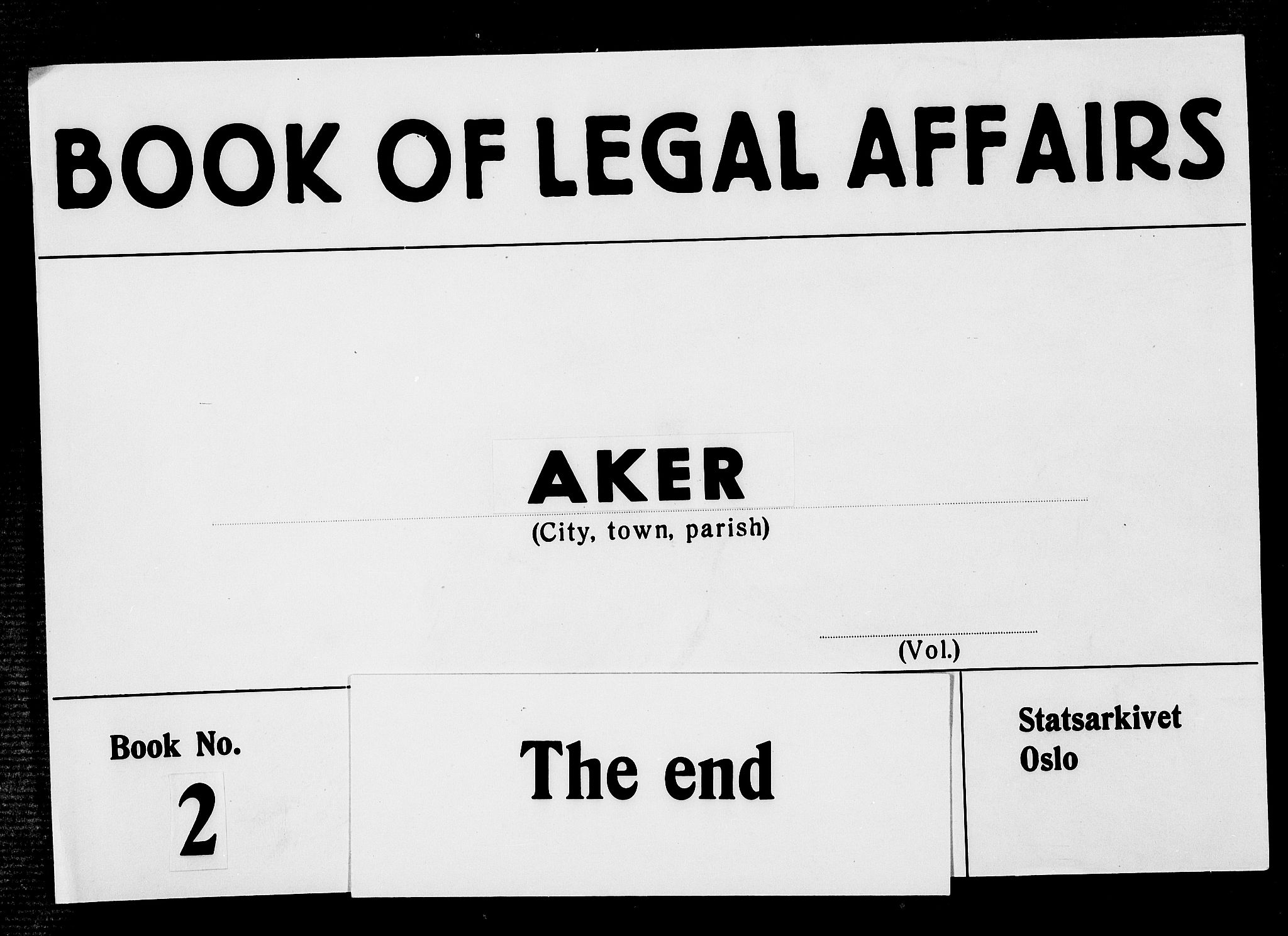 Aker sorenskriveri, SAO/A-10895/F/Fb/L0001/0002: Tingbøker, nr. 1-5b / Tingbok nr. 2, 1661-1662