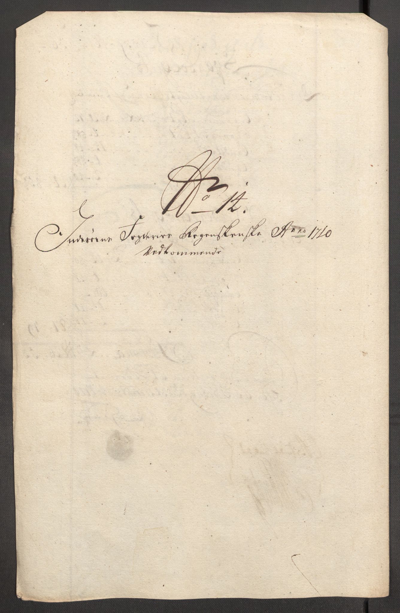 Rentekammeret inntil 1814, Reviderte regnskaper, Fogderegnskap, RA/EA-4092/R63/L4318: Fogderegnskap Inderøy, 1710, s. 180