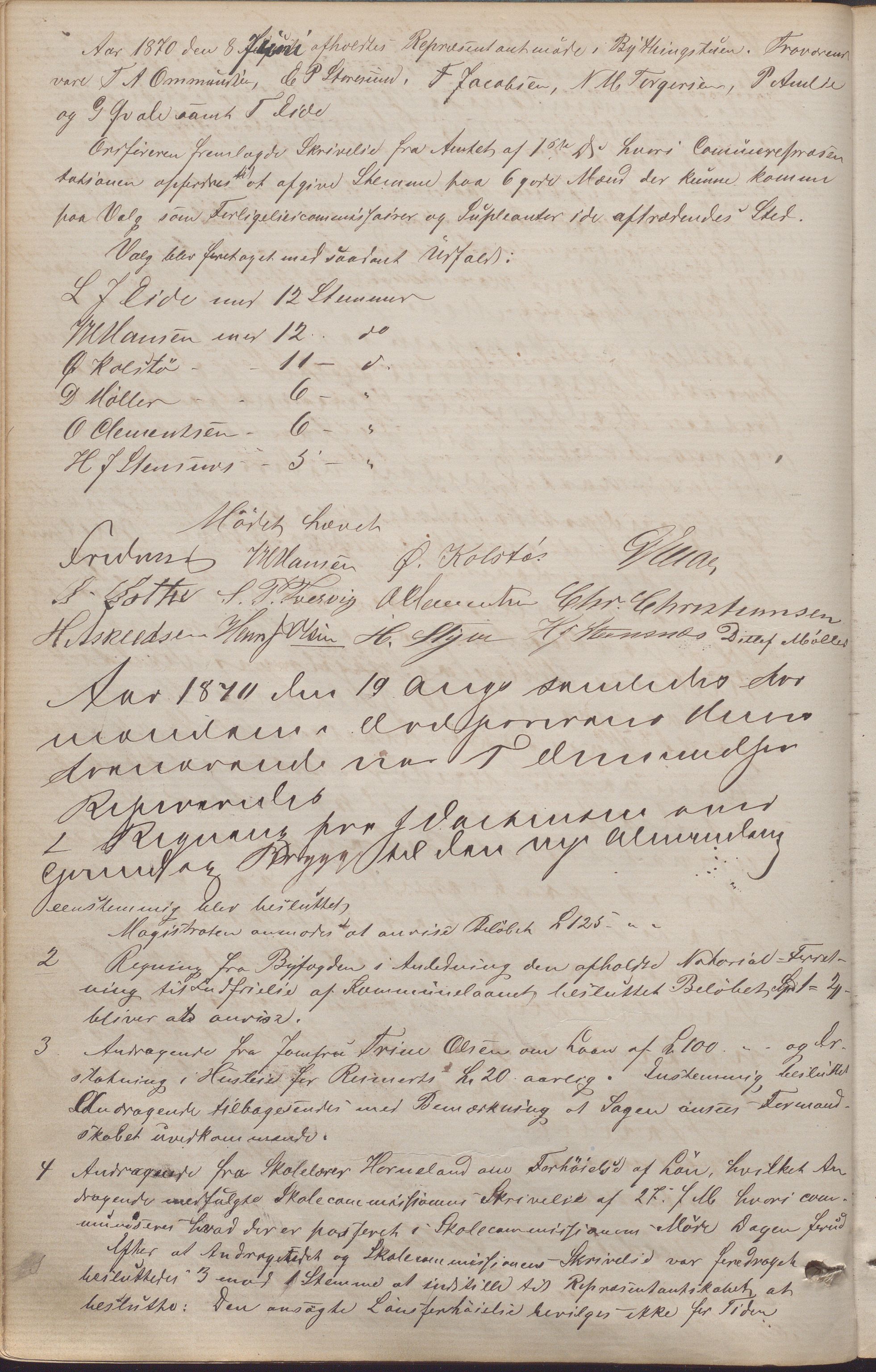 Haugesund kommune - Formannskapet, IKAR/X-0001/A/L0003: Møtebok, 1866-1878, s. 57b