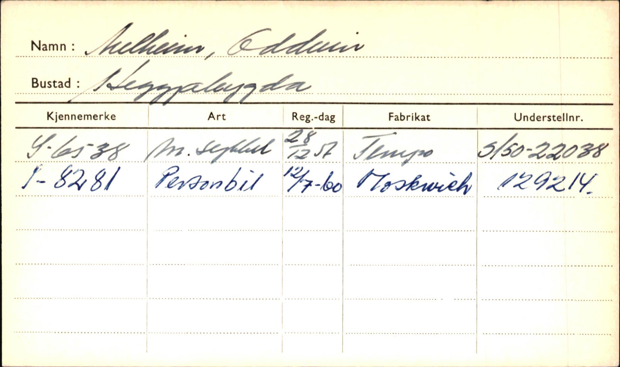 Statens vegvesen, Sogn og Fjordane vegkontor, AV/SAB-A-5301/4/F/L0001D: Eigarregister Fjordane til 1.6.1961, 1930-1961, s. 589