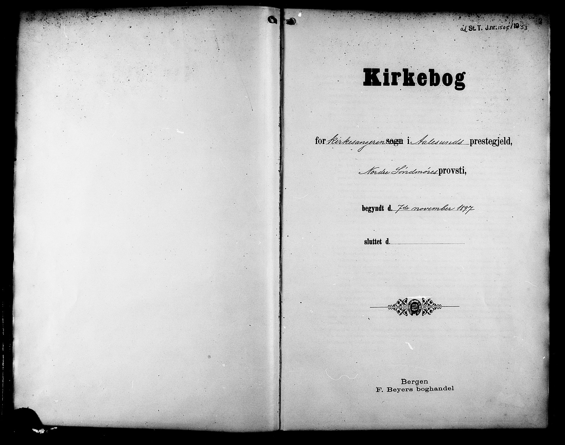 Ministerialprotokoller, klokkerbøker og fødselsregistre - Møre og Romsdal, SAT/A-1454/529/L0468: Klokkerbok nr. 529C05, 1897-1908, s. 2
