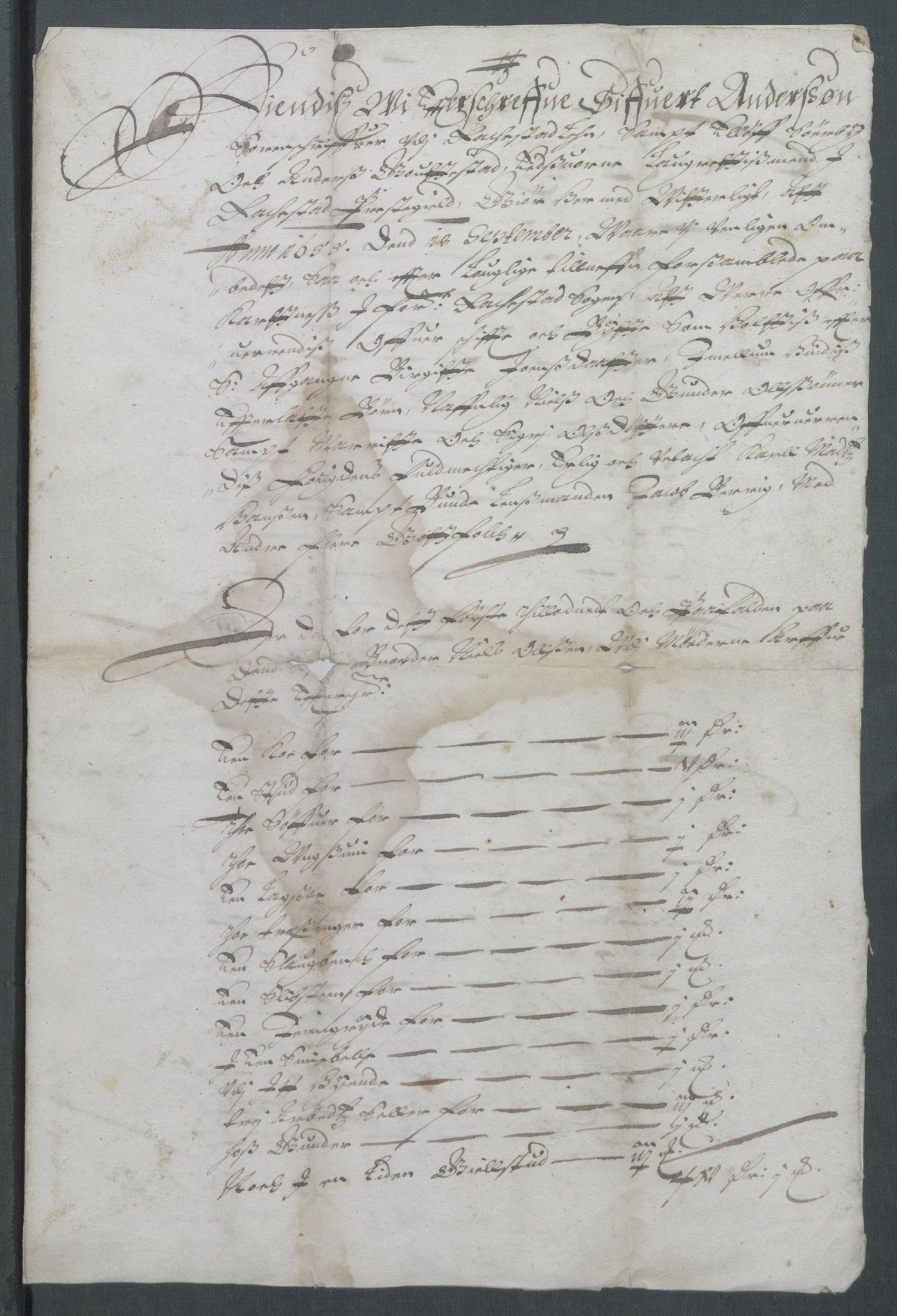 Riksarkivets diplomsamling, AV/RA-EA-5965/F02/L0166: Dokumenter, 1654-1656, s. 156