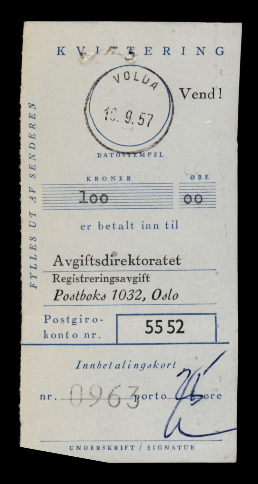 Møre og Romsdal vegkontor - Ålesund trafikkstasjon, SAT/A-4099/F/Fe/L0029: Registreringskort for kjøretøy T 11430 - T 11619, 1927-1998, s. 2595