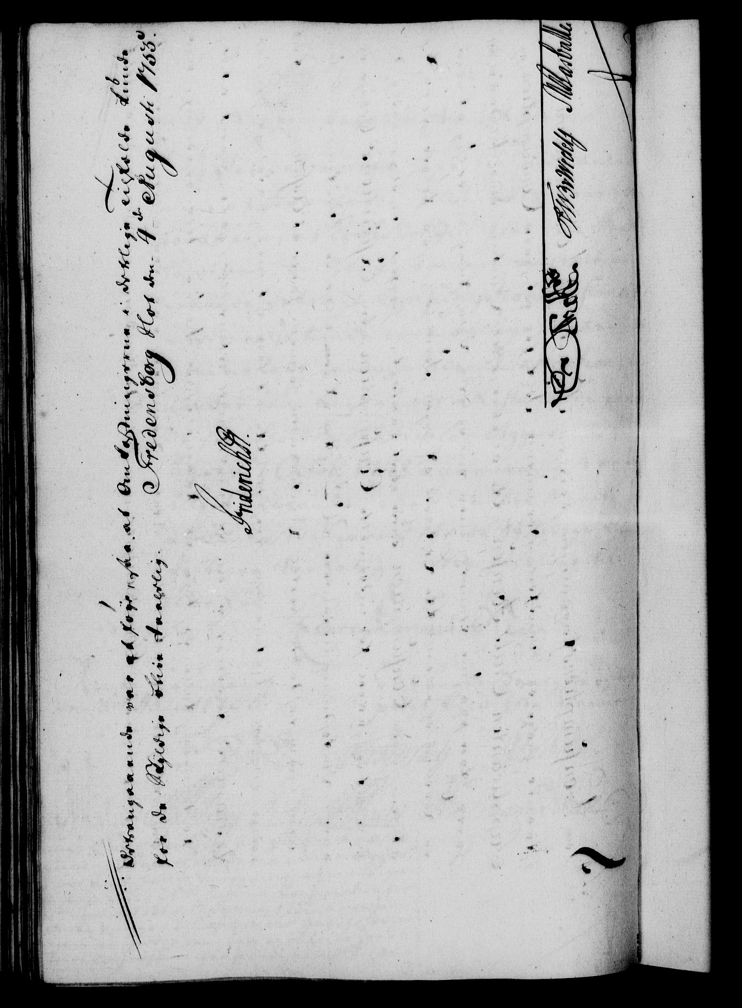 Rentekammeret, Kammerkanselliet, RA/EA-3111/G/Gf/Gfa/L0037: Norsk relasjons- og resolusjonsprotokoll (merket RK 52.37), 1755, s. 442