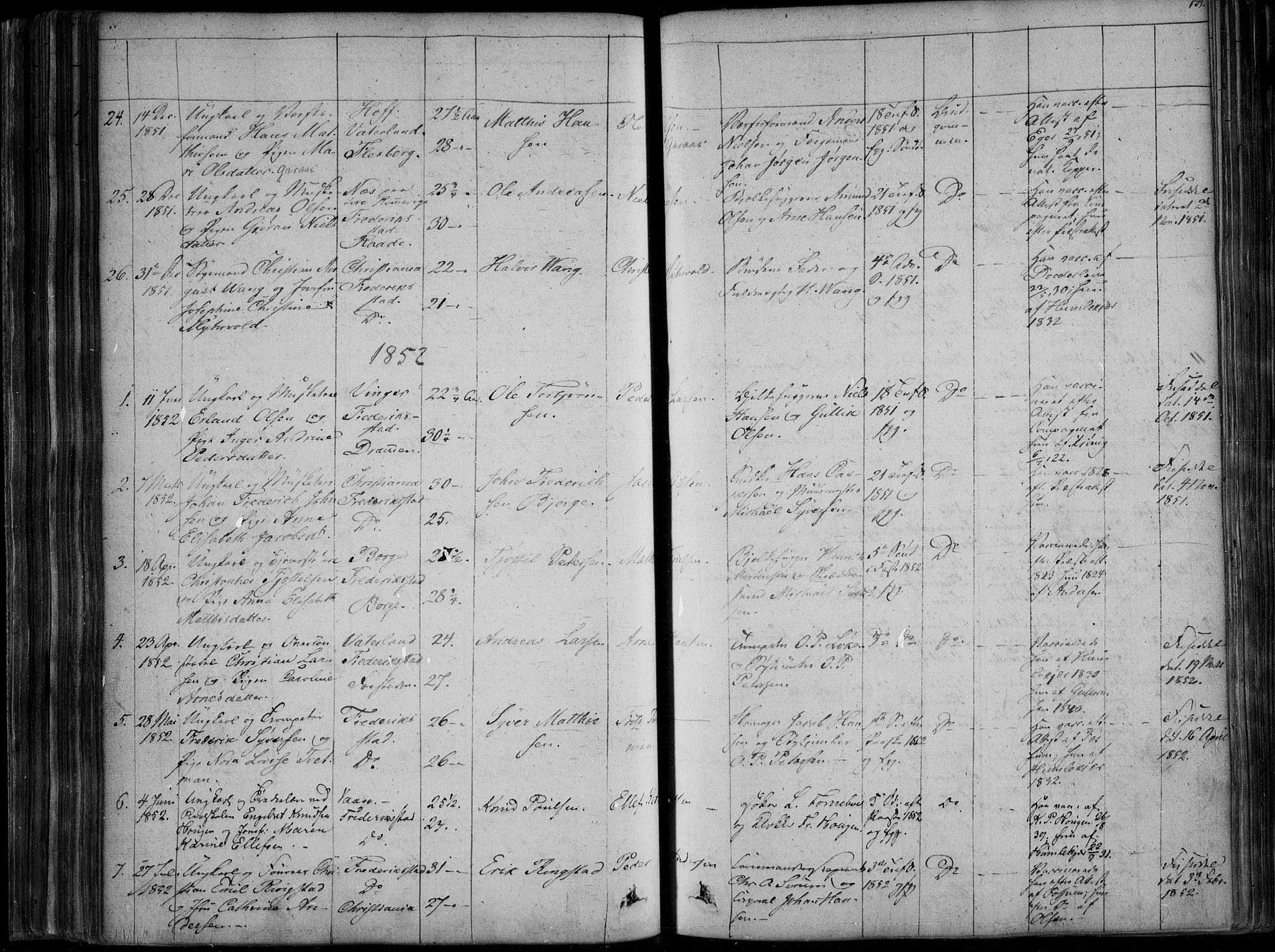 Fredrikstad prestekontor Kirkebøker, AV/SAO-A-11082/F/Fa/L0005: Ministerialbok nr. 5, 1835-1856, s. 139