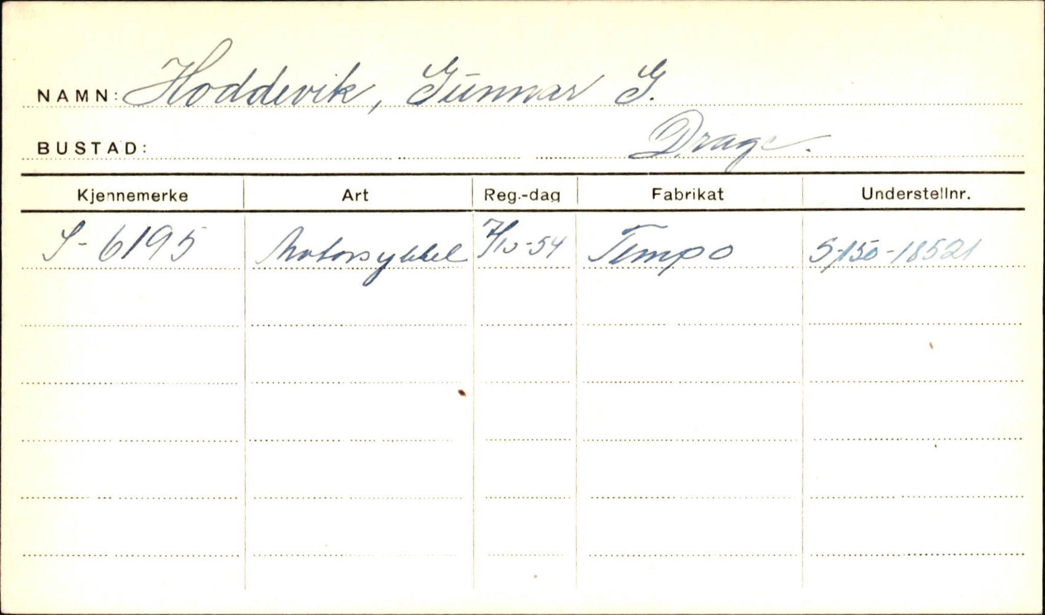 Statens vegvesen, Sogn og Fjordane vegkontor, AV/SAB-A-5301/4/F/L0001A: Eigarregister Fjordane til 1.6.1961, 1930-1961, s. 520