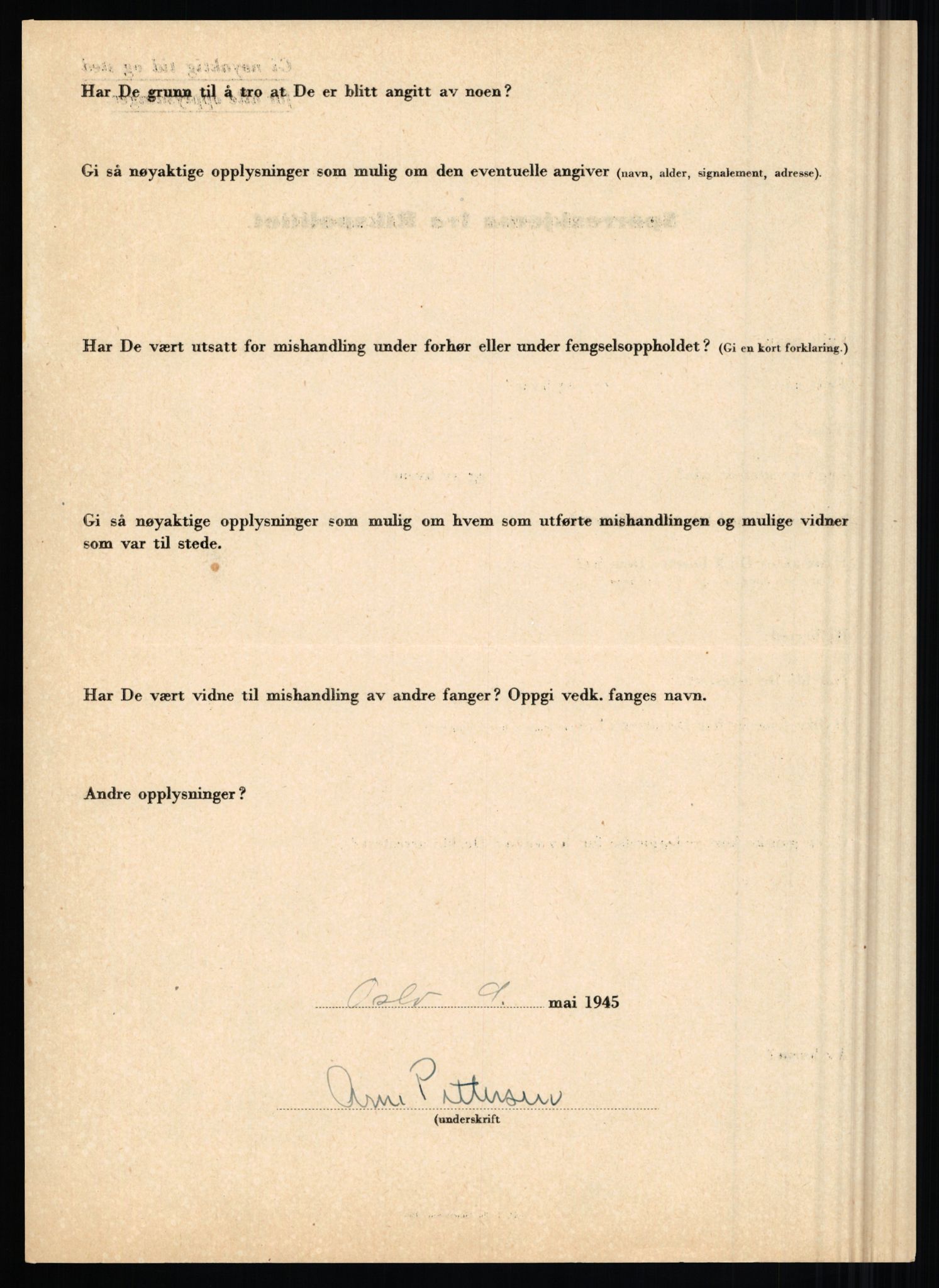 Rikspolitisjefen, AV/RA-S-1560/L/L0014: Pettersen, Aksel - Savosnick, Ernst, 1940-1945, s. 14