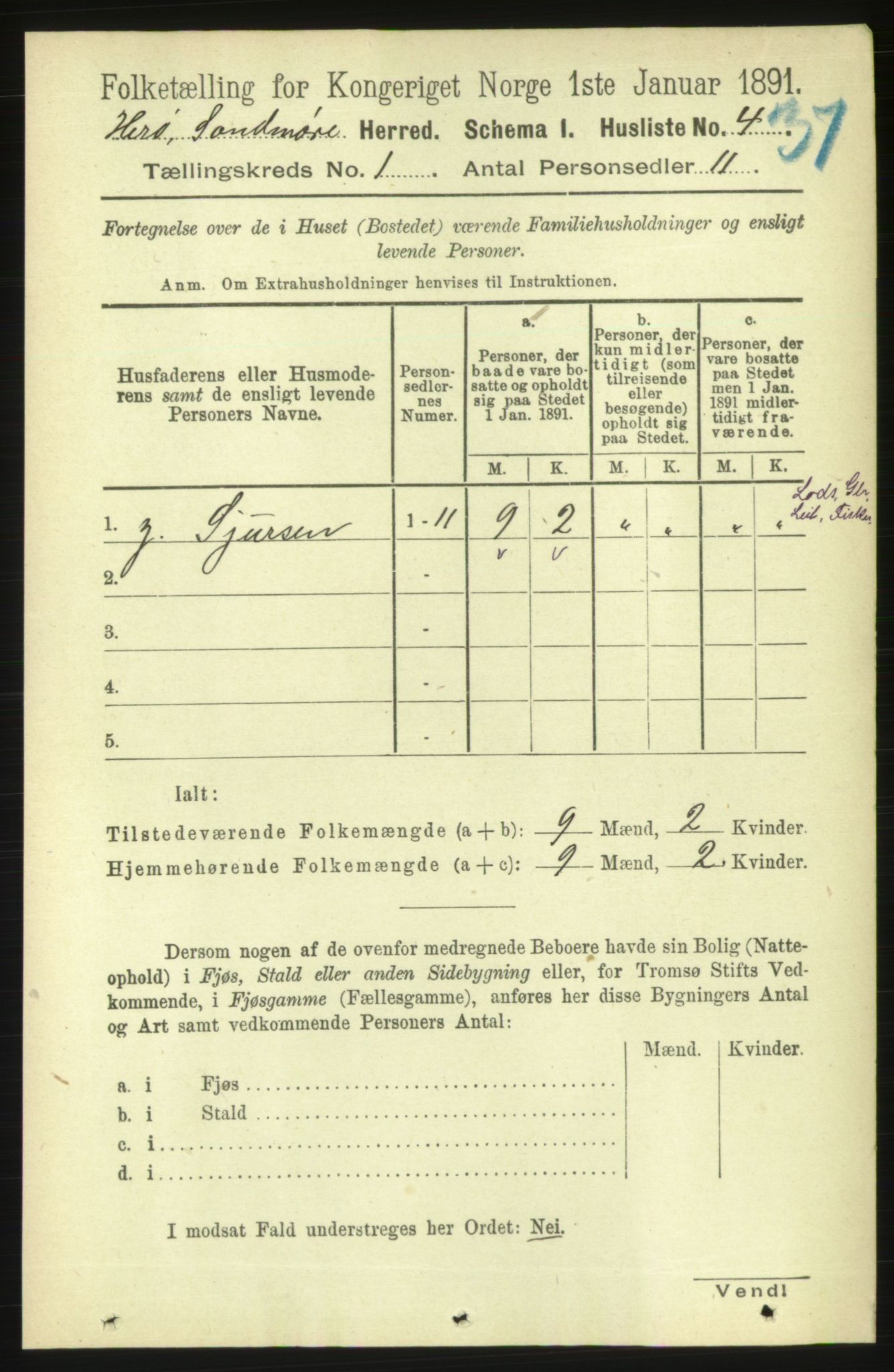 RA, Folketelling 1891 for 1515 Herøy herred, 1891, s. 32