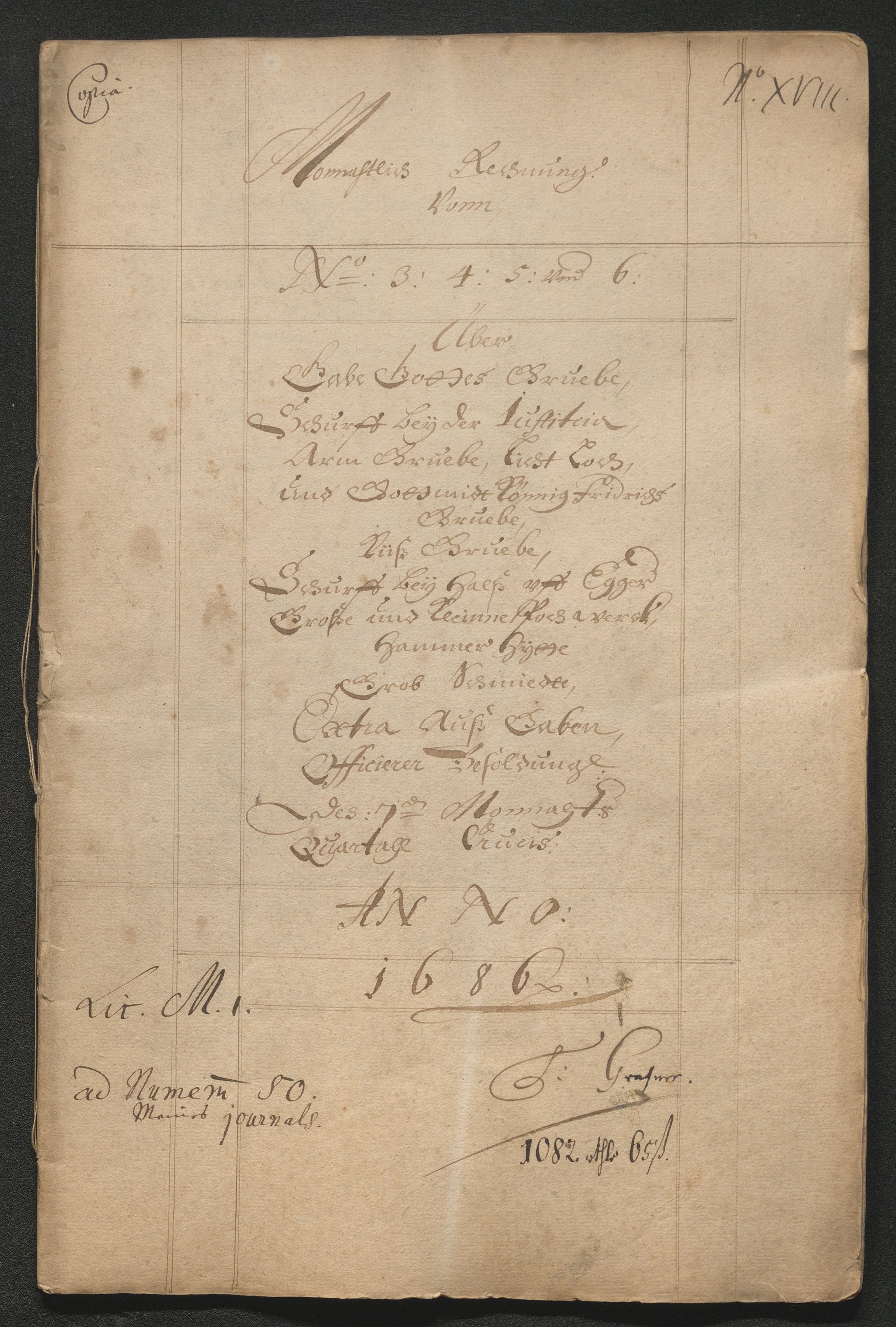Kongsberg Sølvverk 1623-1816, AV/SAKO-EA-3135/001/D/Dc/Dcd/L0065: Utgiftsregnskap for gruver m.m. , 1687, s. 26