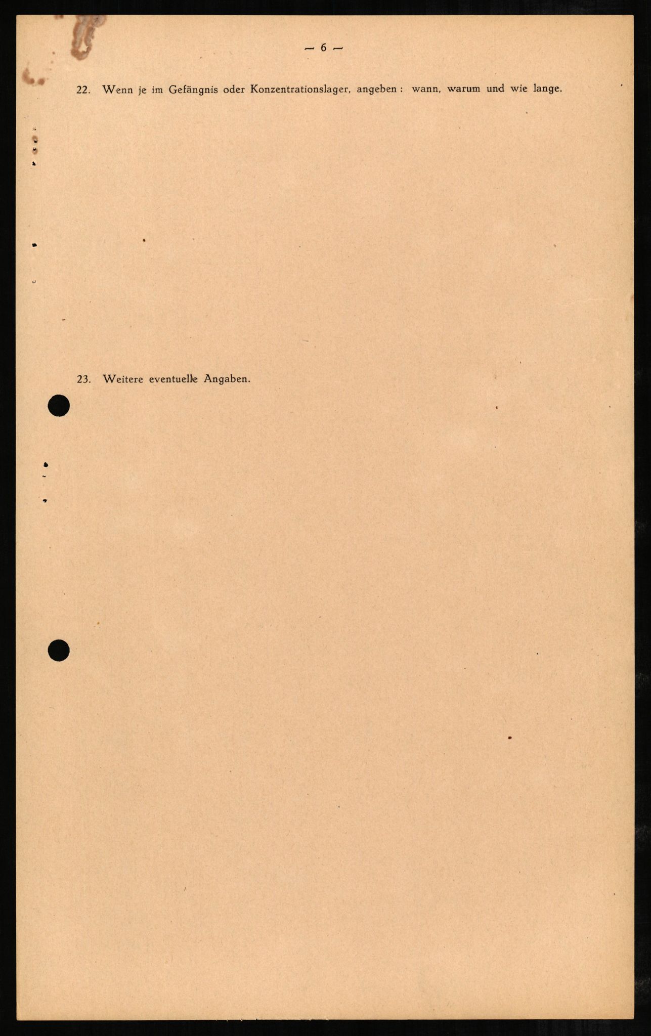 Forsvaret, Forsvarets overkommando II, AV/RA-RAFA-3915/D/Db/L0002: CI Questionaires. Tyske okkupasjonsstyrker i Norge. Tyskere., 1945-1946, s. 38