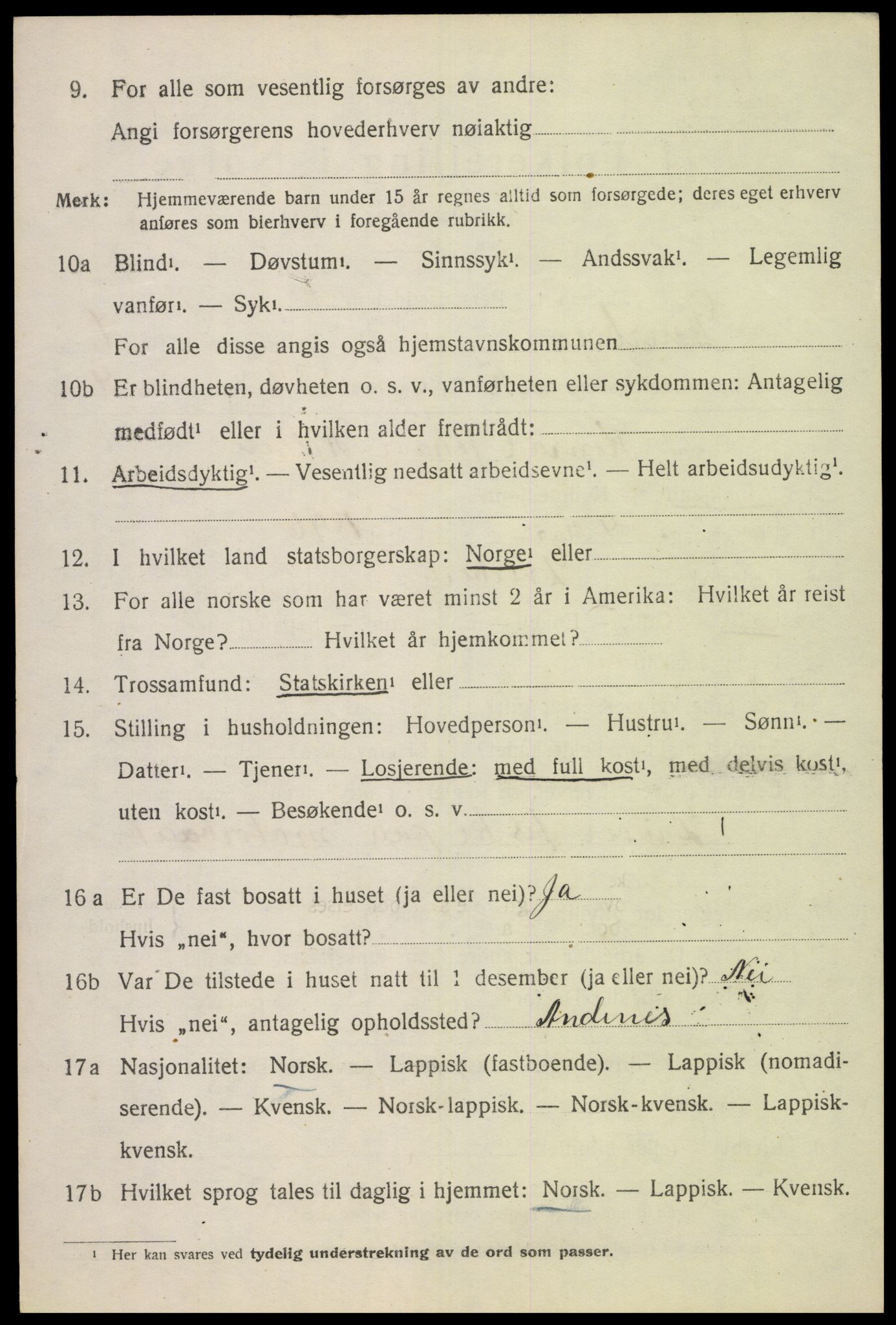 SAT, Folketelling 1920 for 1872 Dverberg herred, 1920, s. 1915
