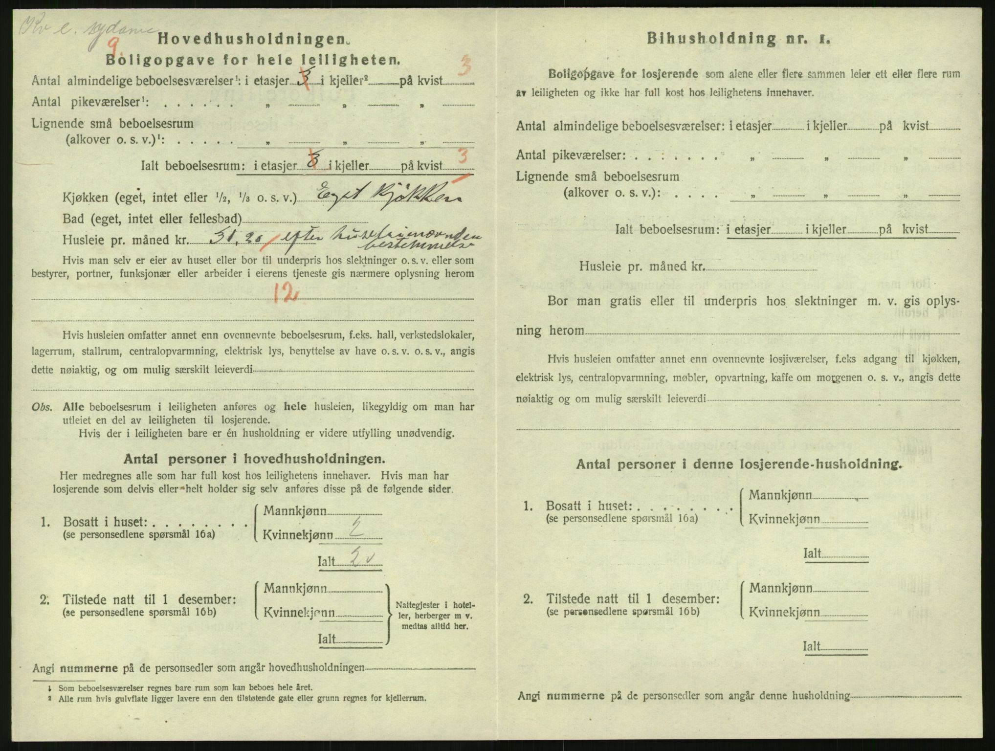 SAK, Folketelling 1920 for 0901 Risør kjøpstad, 1920, s. 2030