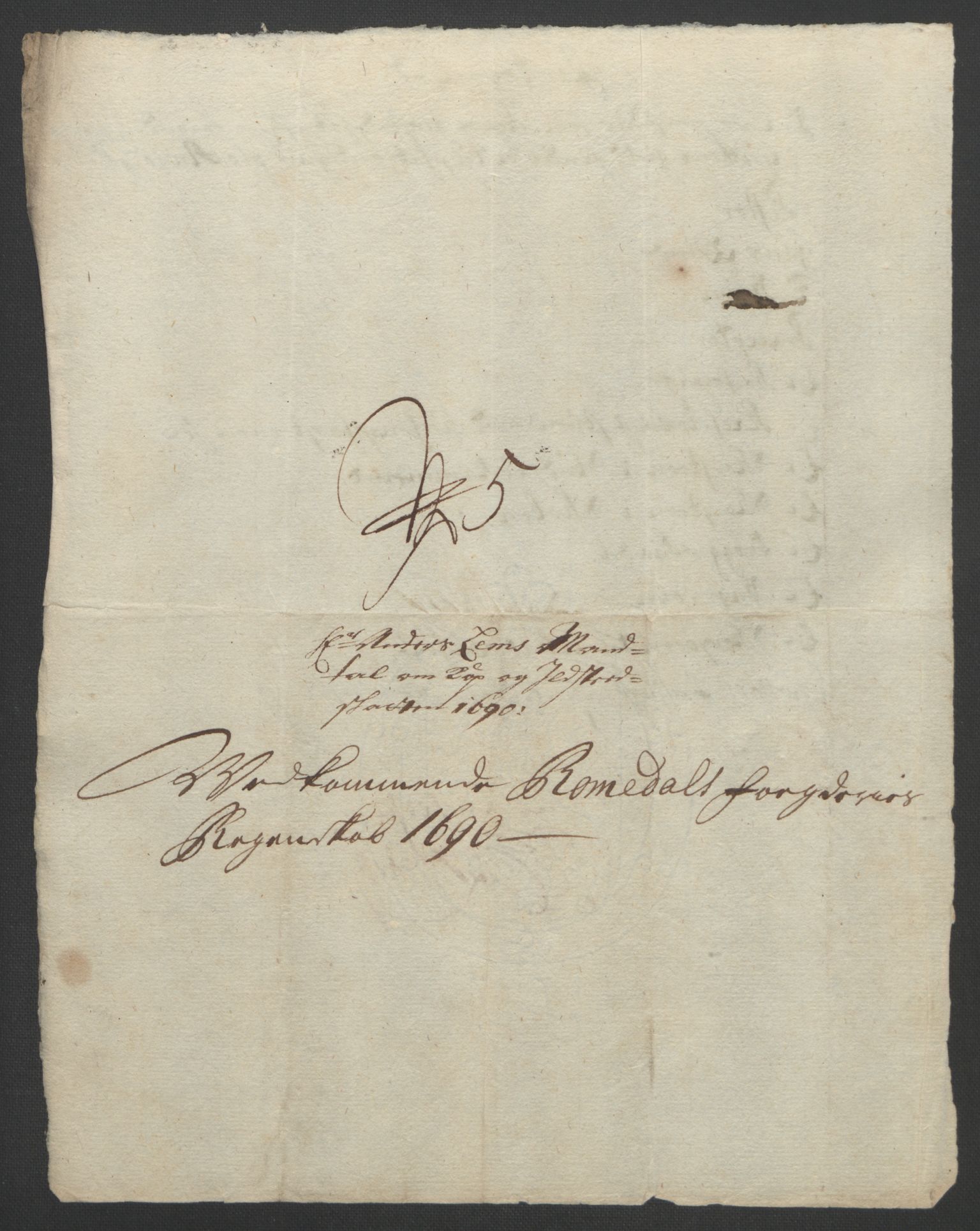 Rentekammeret inntil 1814, Reviderte regnskaper, Fogderegnskap, AV/RA-EA-4092/R55/L3649: Fogderegnskap Romsdal, 1690-1691, s. 119