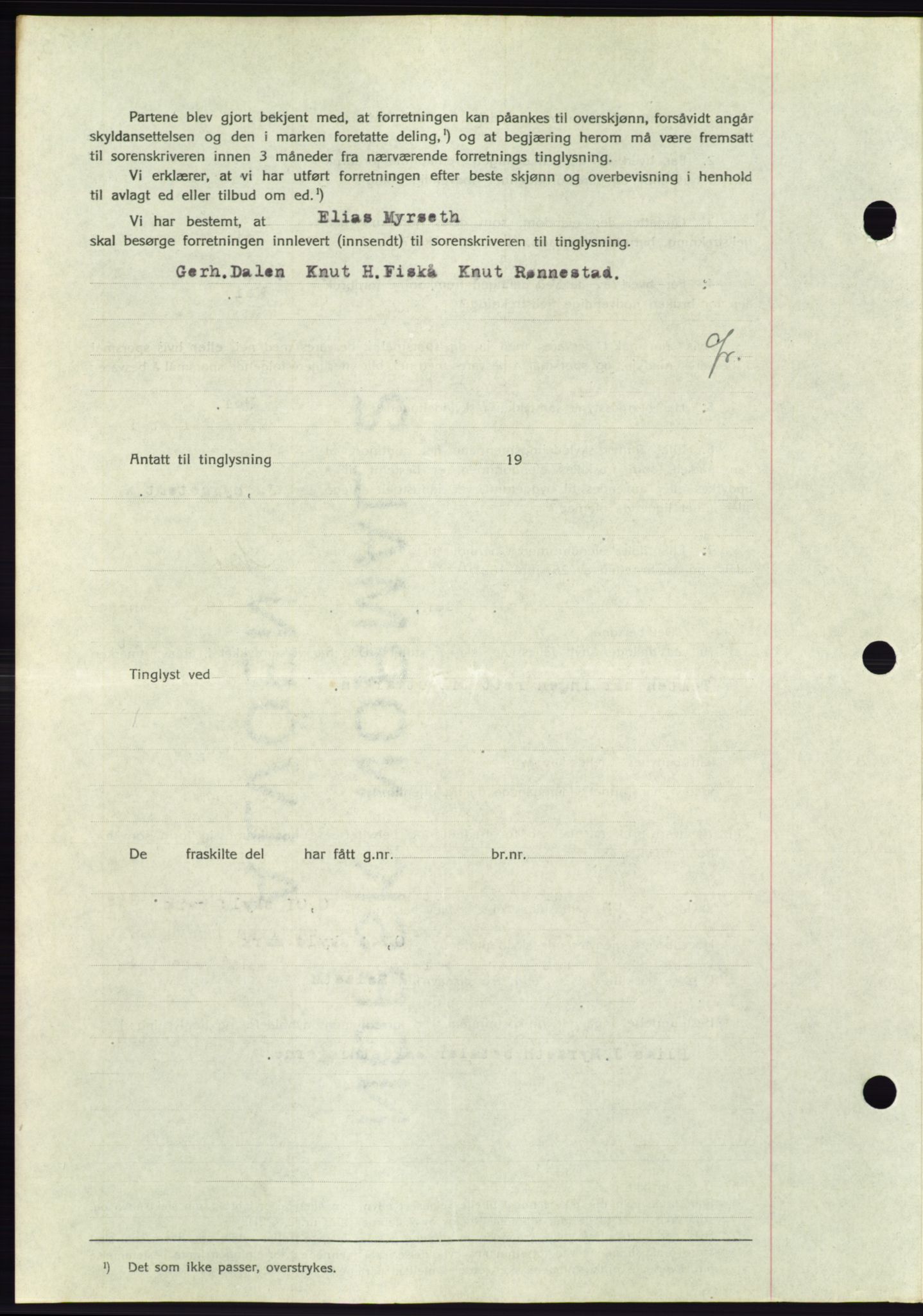 Søre Sunnmøre sorenskriveri, AV/SAT-A-4122/1/2/2C/L0063: Pantebok nr. 57, 1937-1937, Dagboknr: 1059/1937