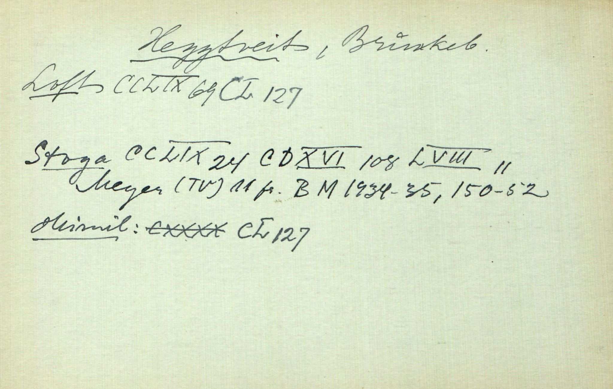 Rikard Berge, TEMU/TGM-A-1003/I/L0008: Personregister- H, 1910-1950