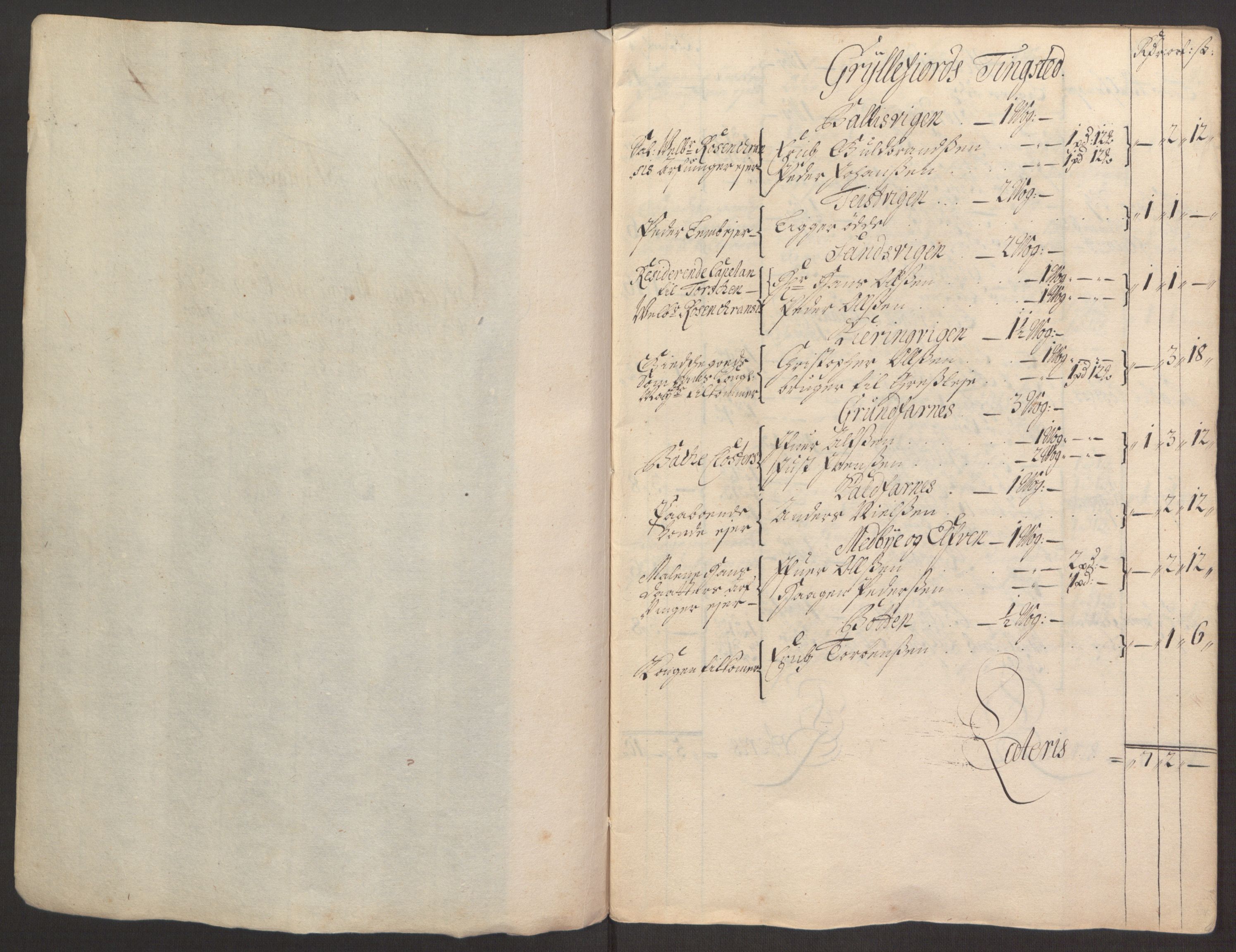Rentekammeret inntil 1814, Reviderte regnskaper, Fogderegnskap, RA/EA-4092/R68/L4753: Fogderegnskap Senja og Troms, 1694-1696, s. 12
